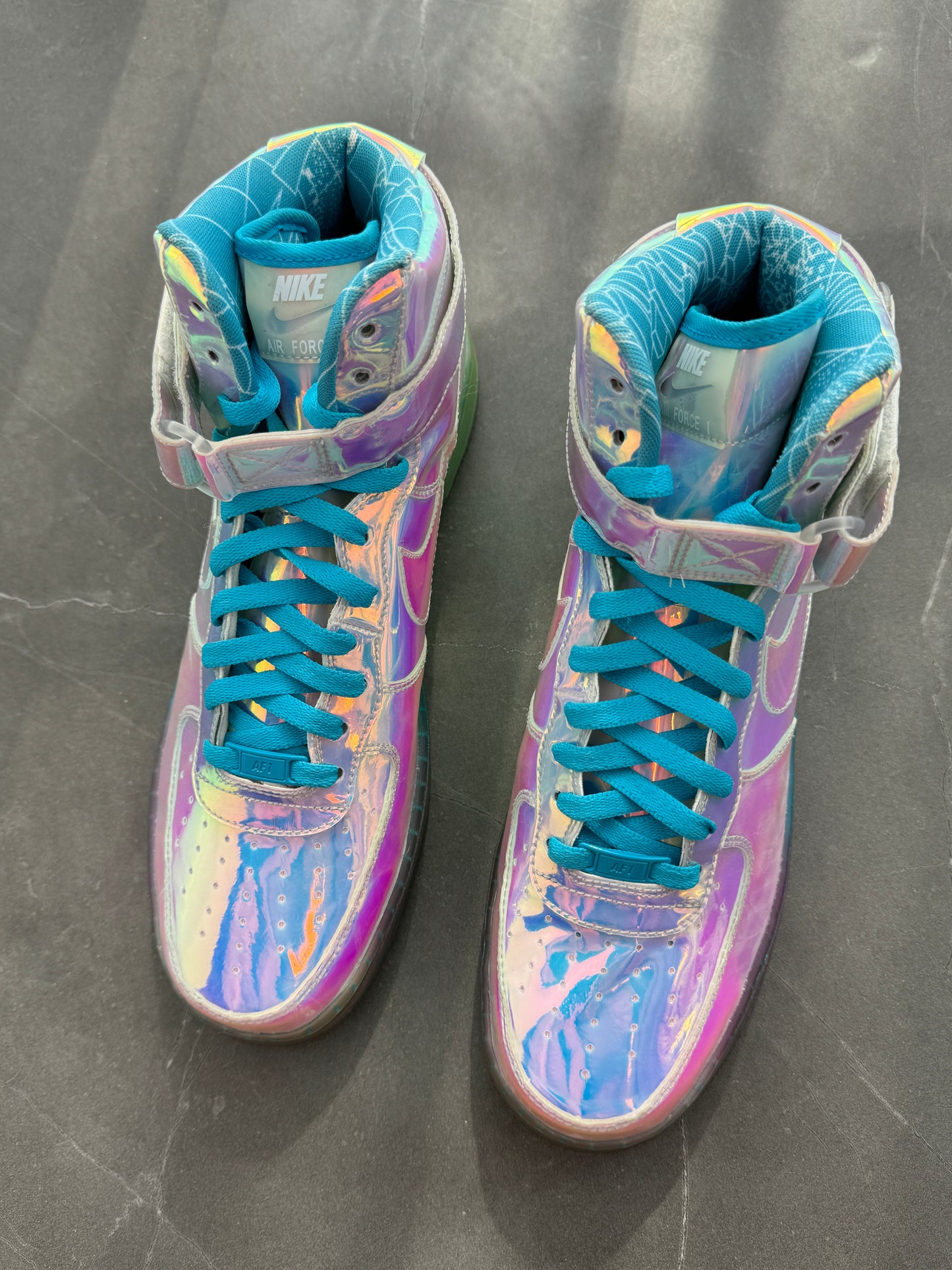 Air Force 1 High Premium Super Bowl Iridescent ID NYC Limited 2015
