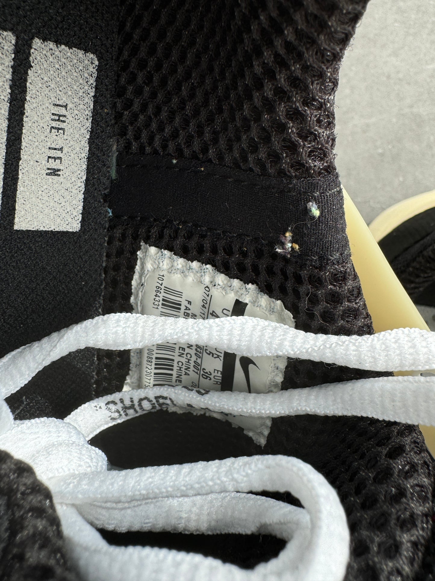 Air Presto Off-White The Ten US4