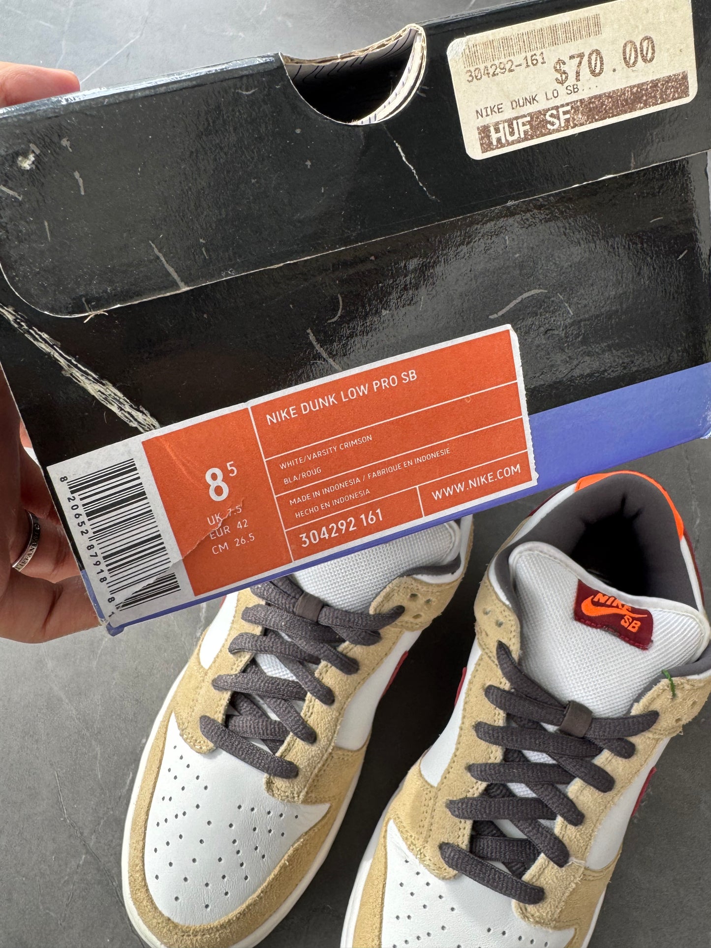 Dunk Low Pro SB Crimson 2006