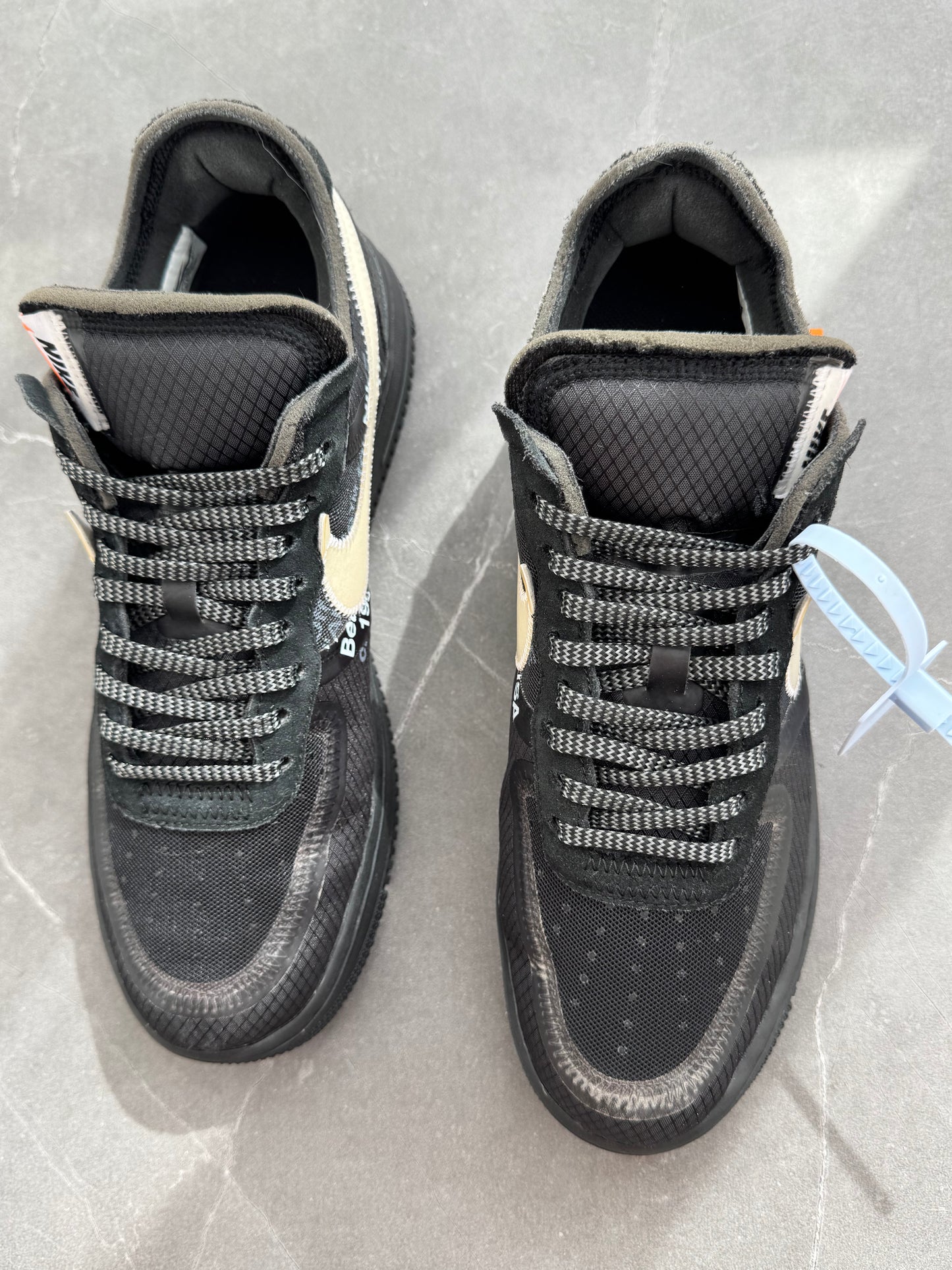 Air Force 1 Low Off-White Black US9 Lot2