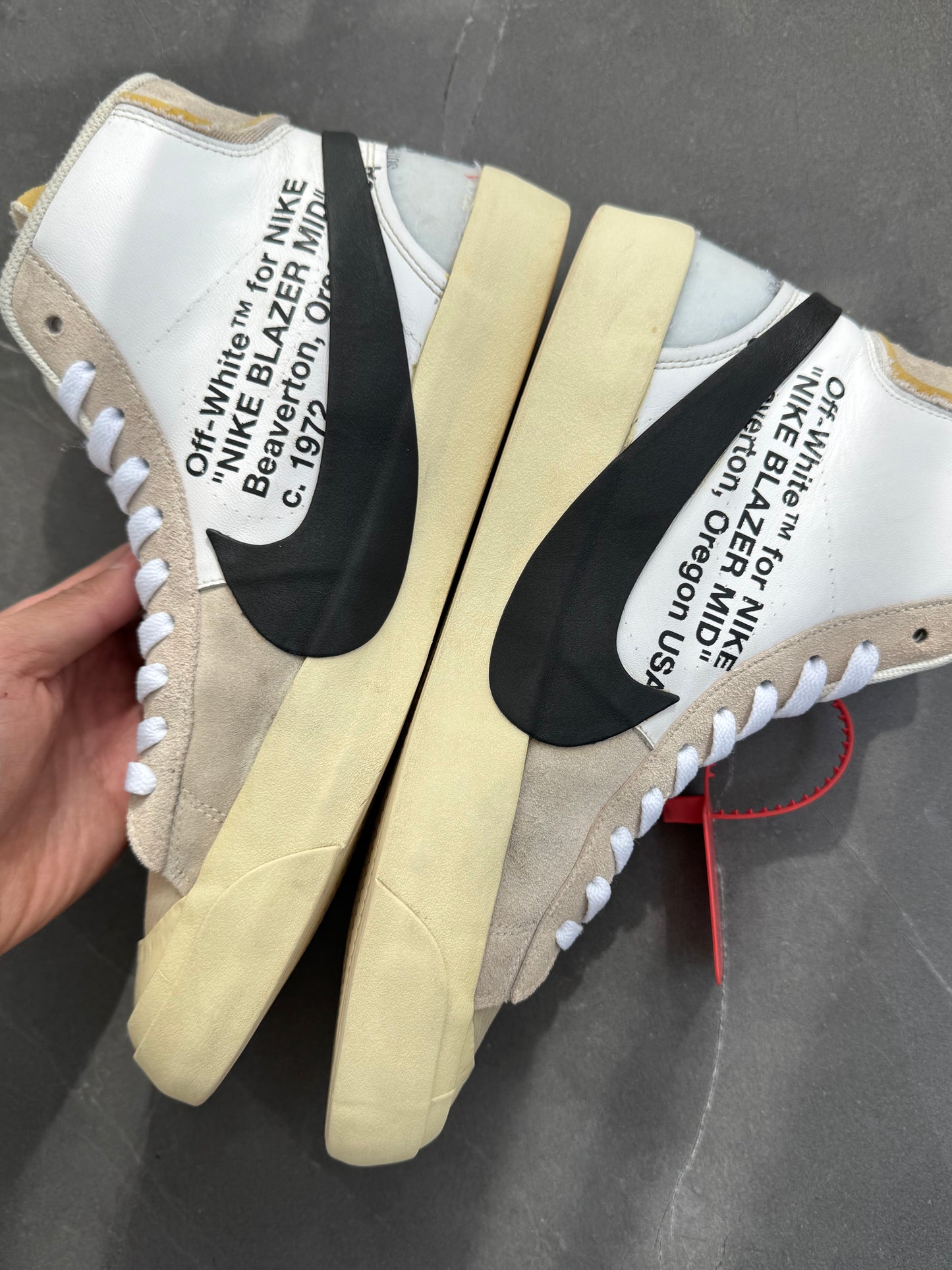 Nike Blazer Mid Off-White The Ten US10