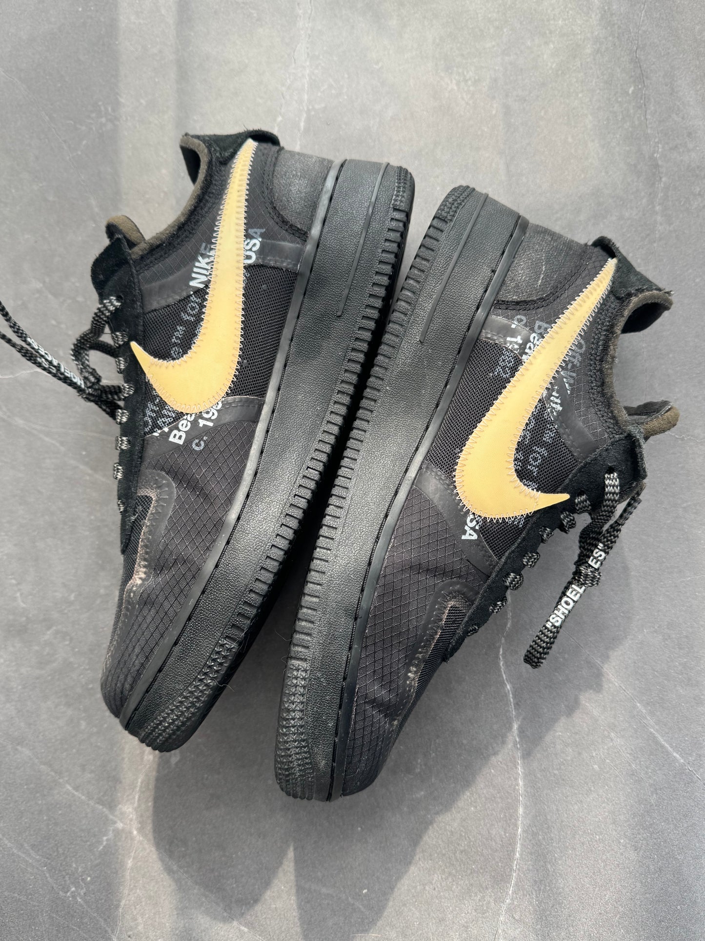Air Force 1 Low Off-White Black White US7.5