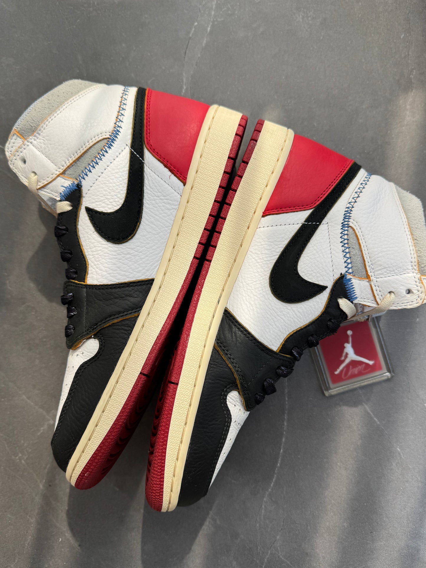Air Jordan 1 High Union Black Toe US10.5
