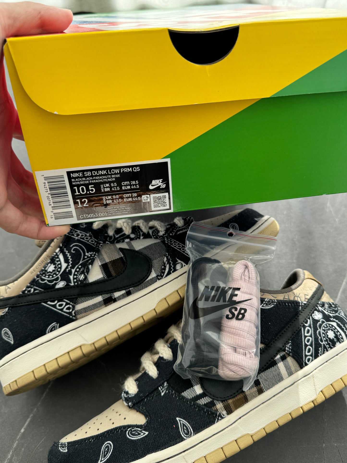 Dunk Low Pro SB Travis Scott US10.5