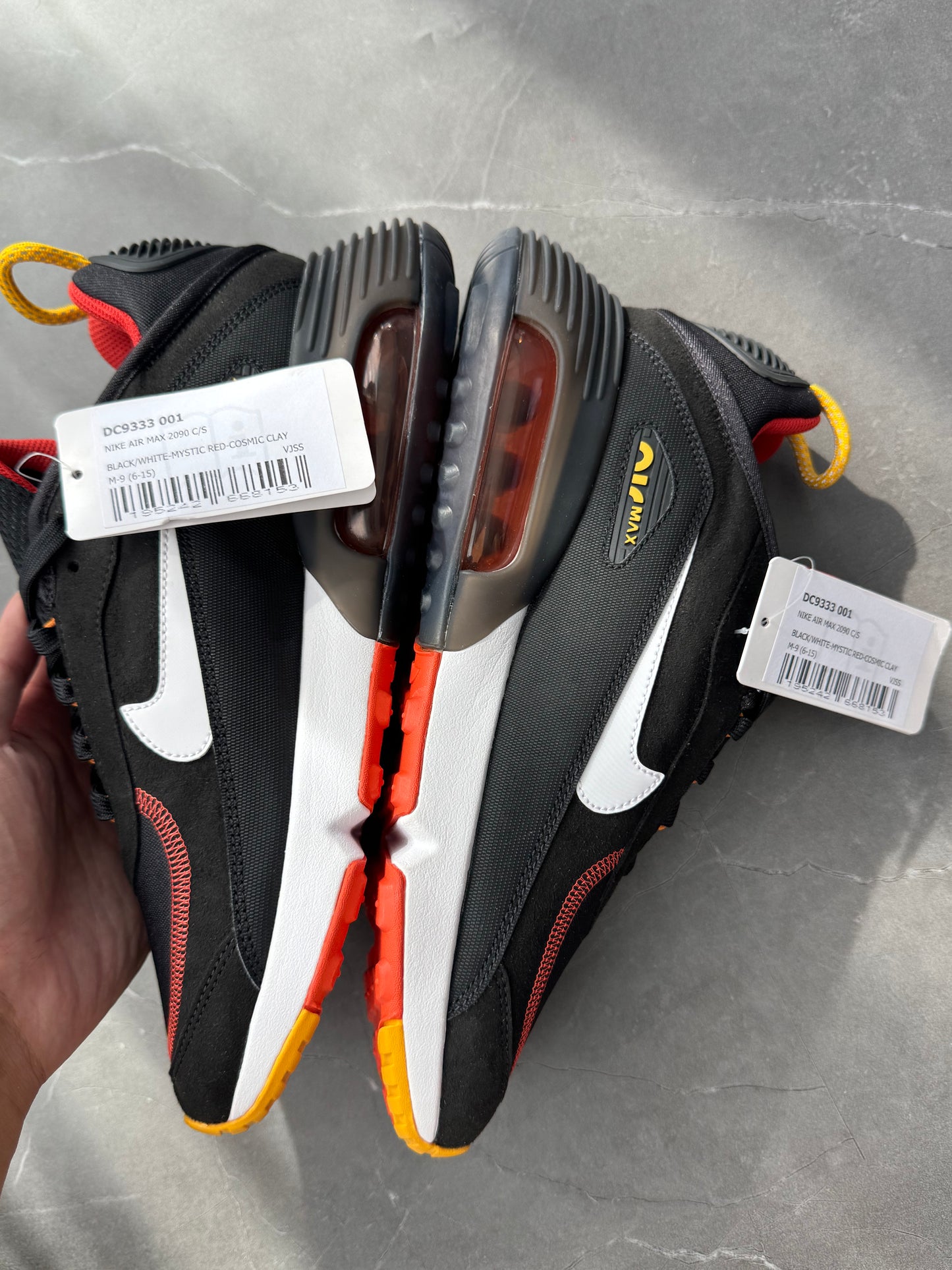 Air Max 2090 Varsity Red Black Sample