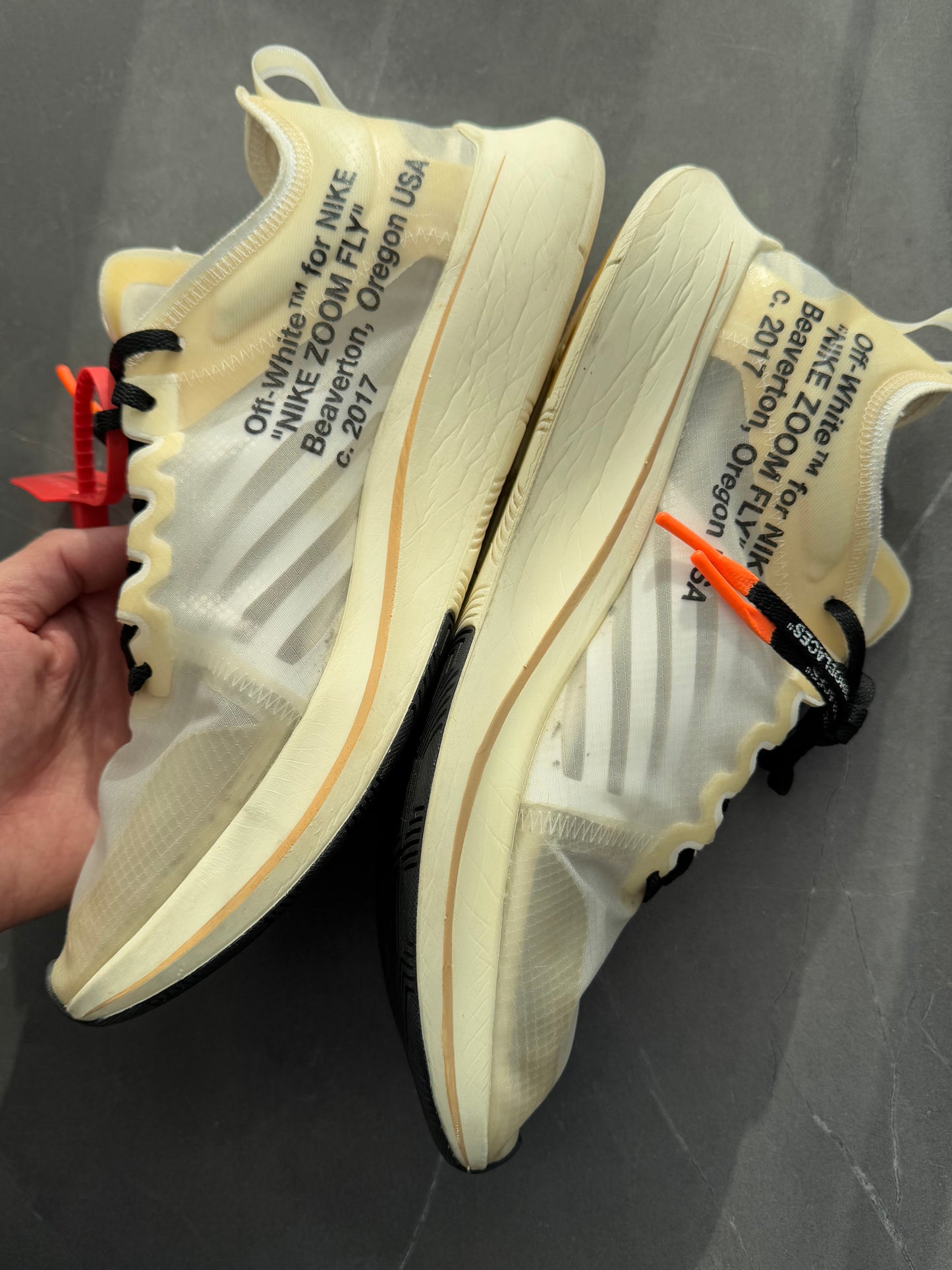 Nike Zoom Fly Off-White The Ten US11