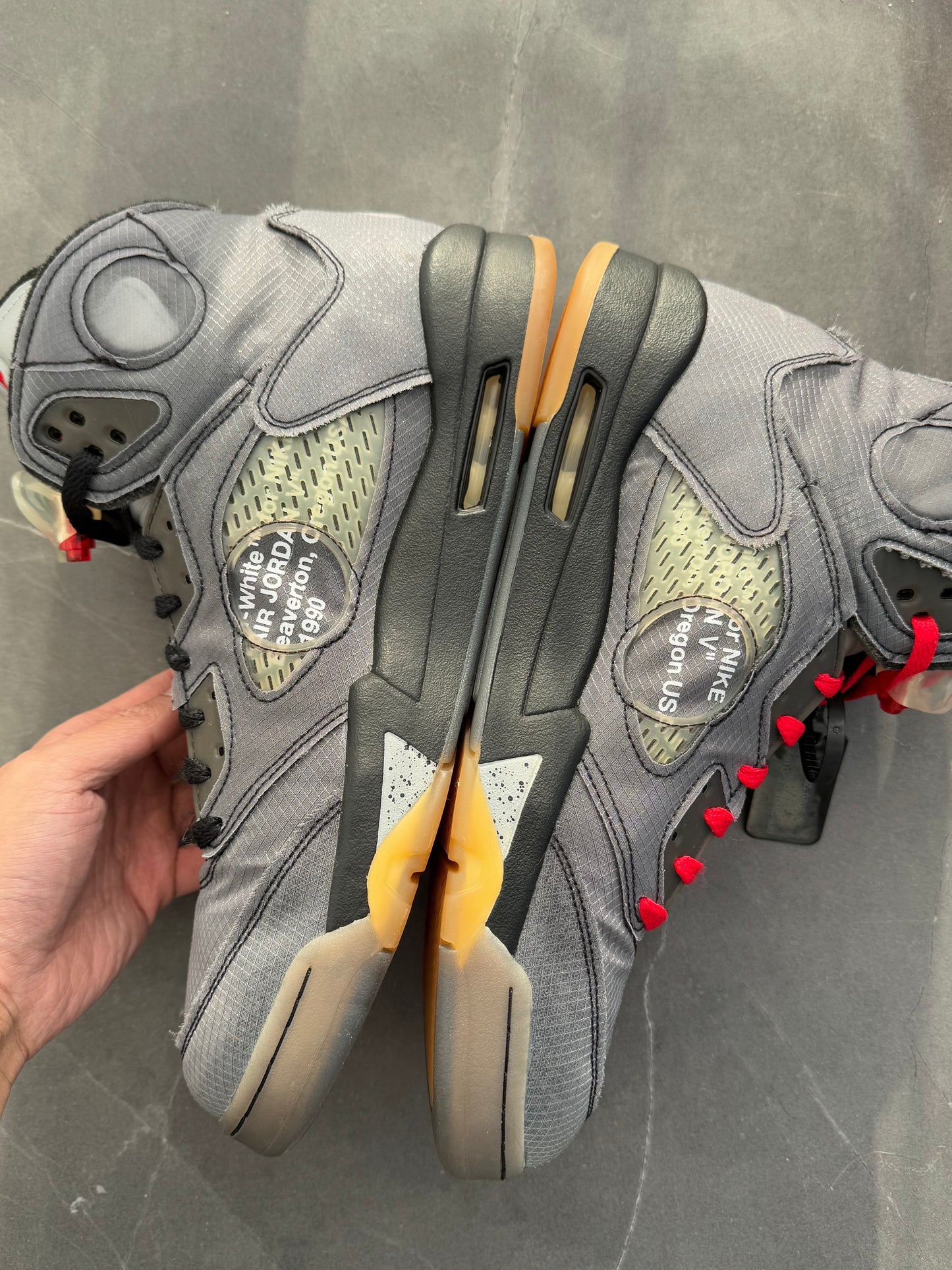 Air Jordan 5 Off-White Muslin US13
