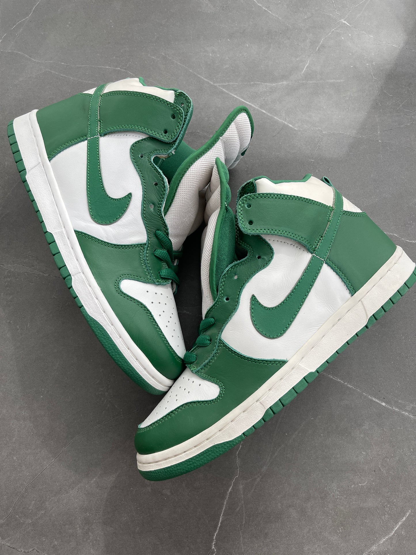 Dunk High White Green Cetic 2003