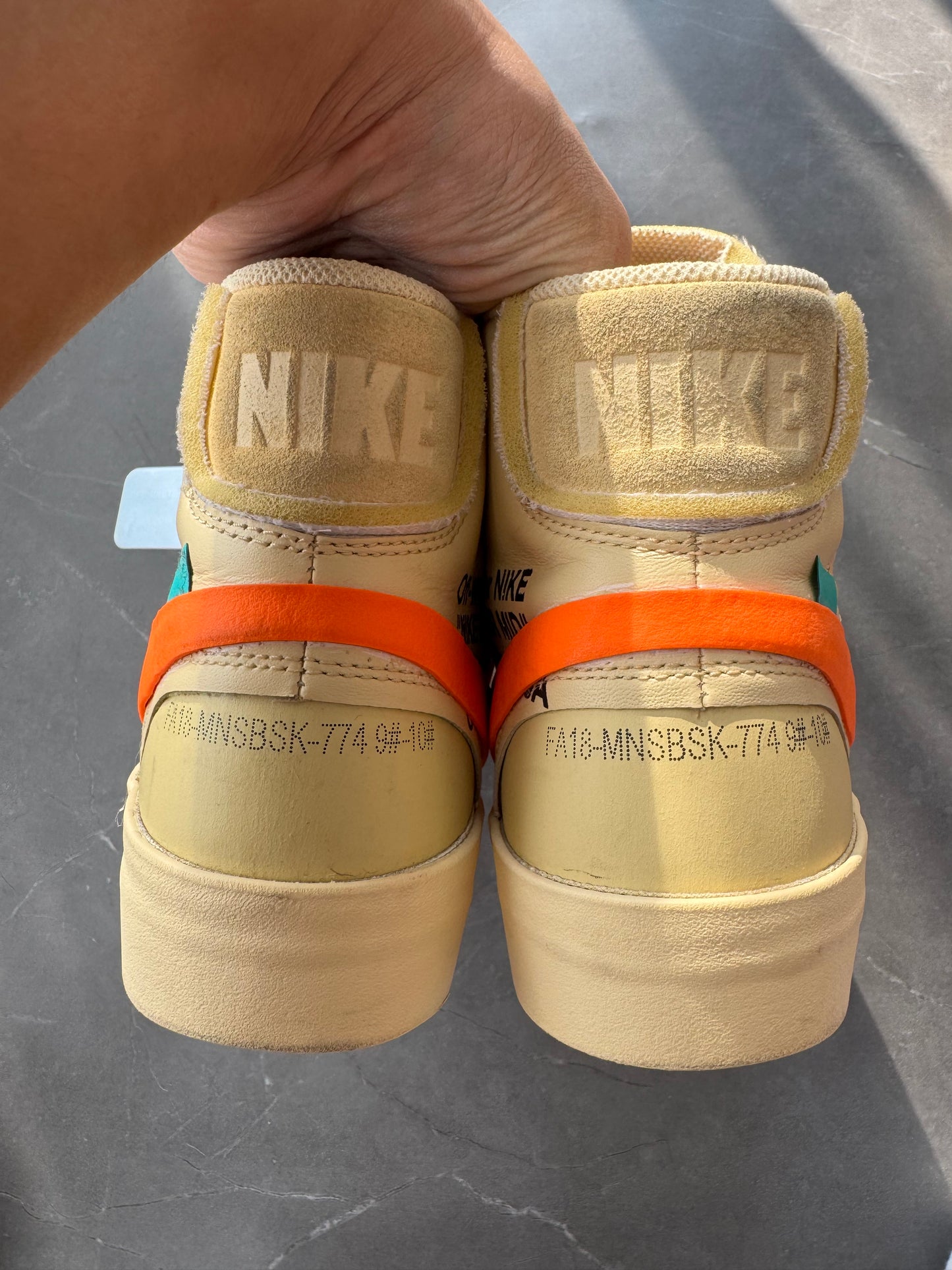 Blazer Mid Off-White All Hallow‘s Eve US9