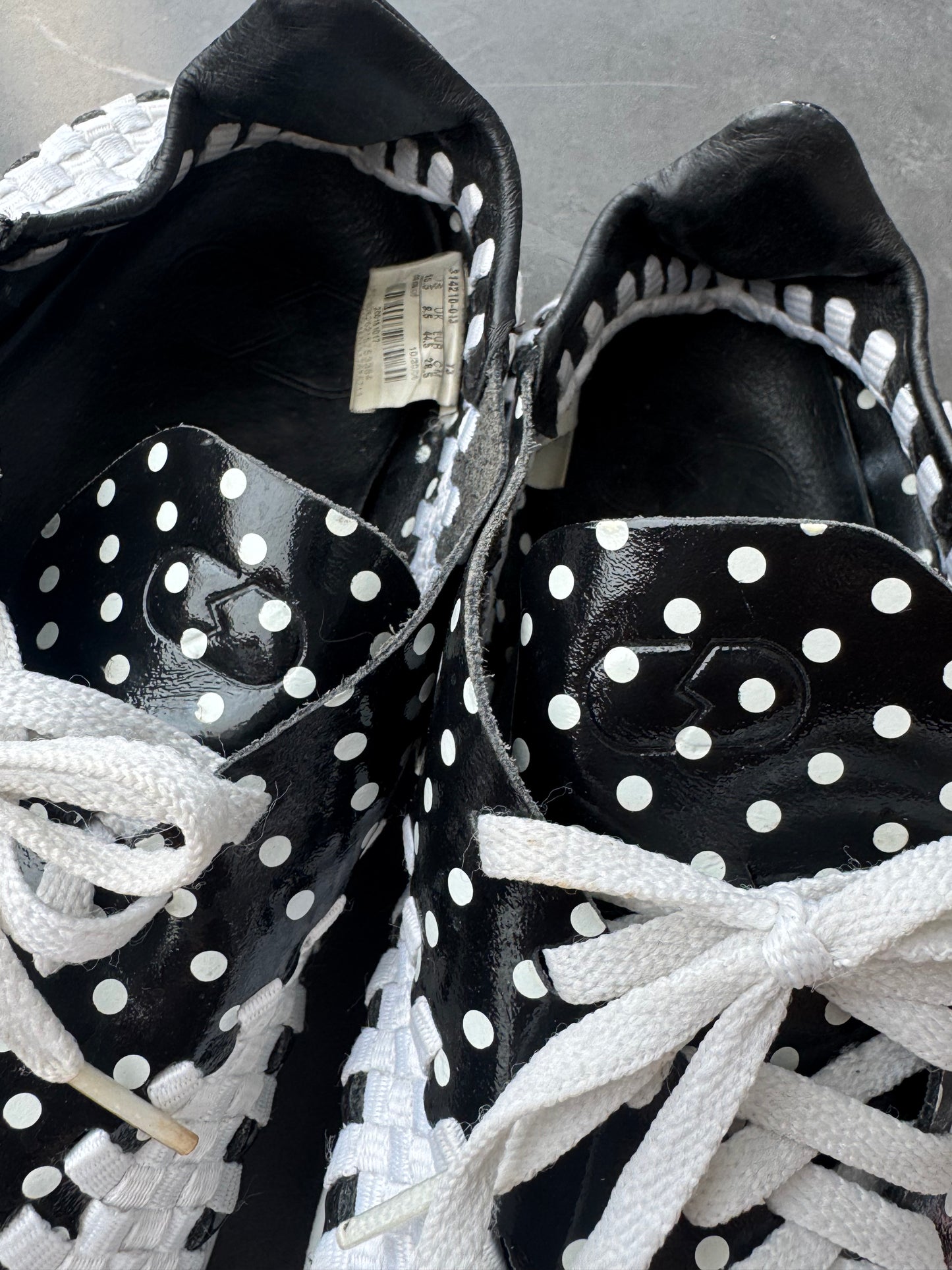 Air Footscape Woven Fragment Dot Black 2006