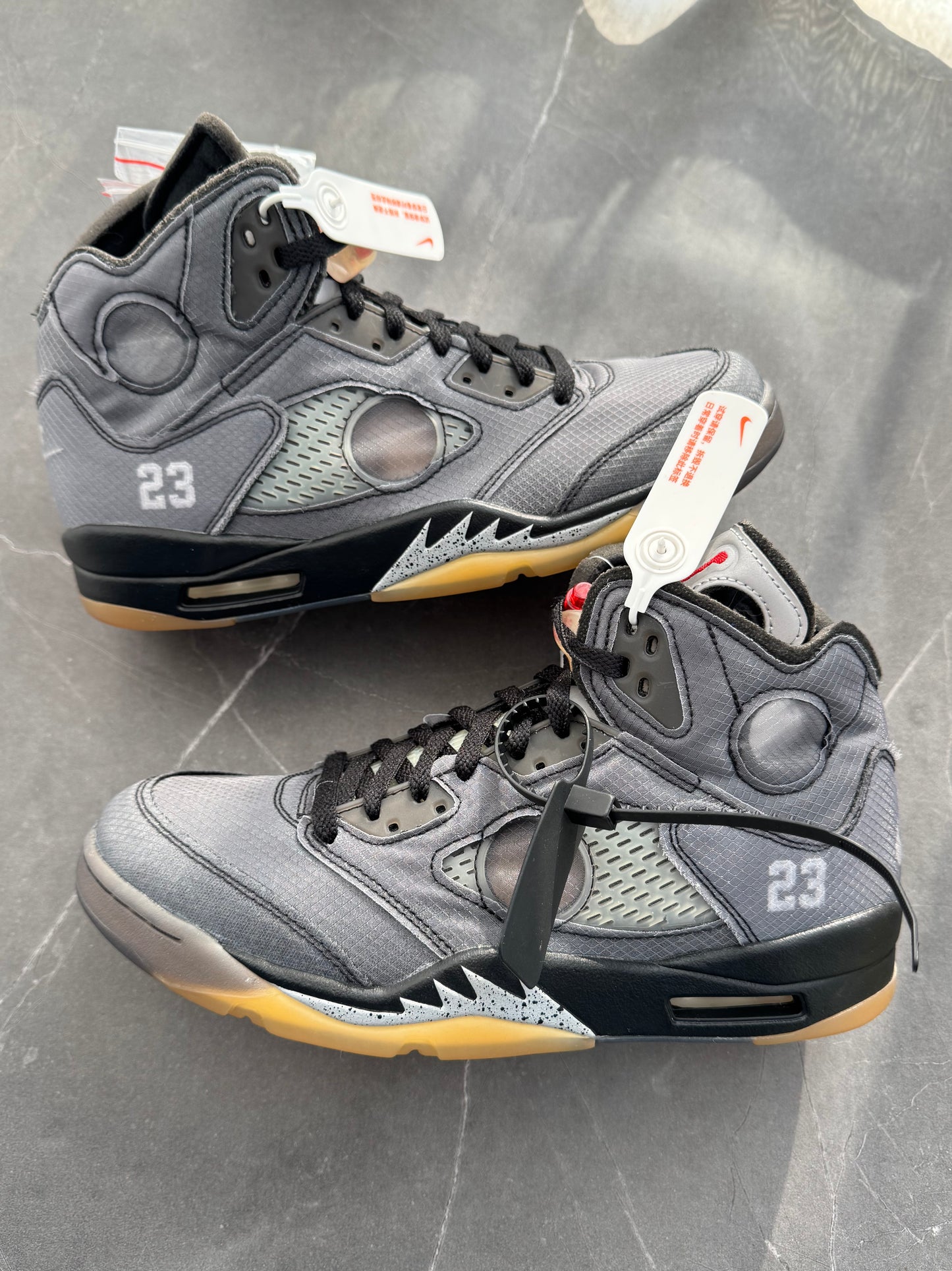 Air Jordan 5 Off-White Muslin US10