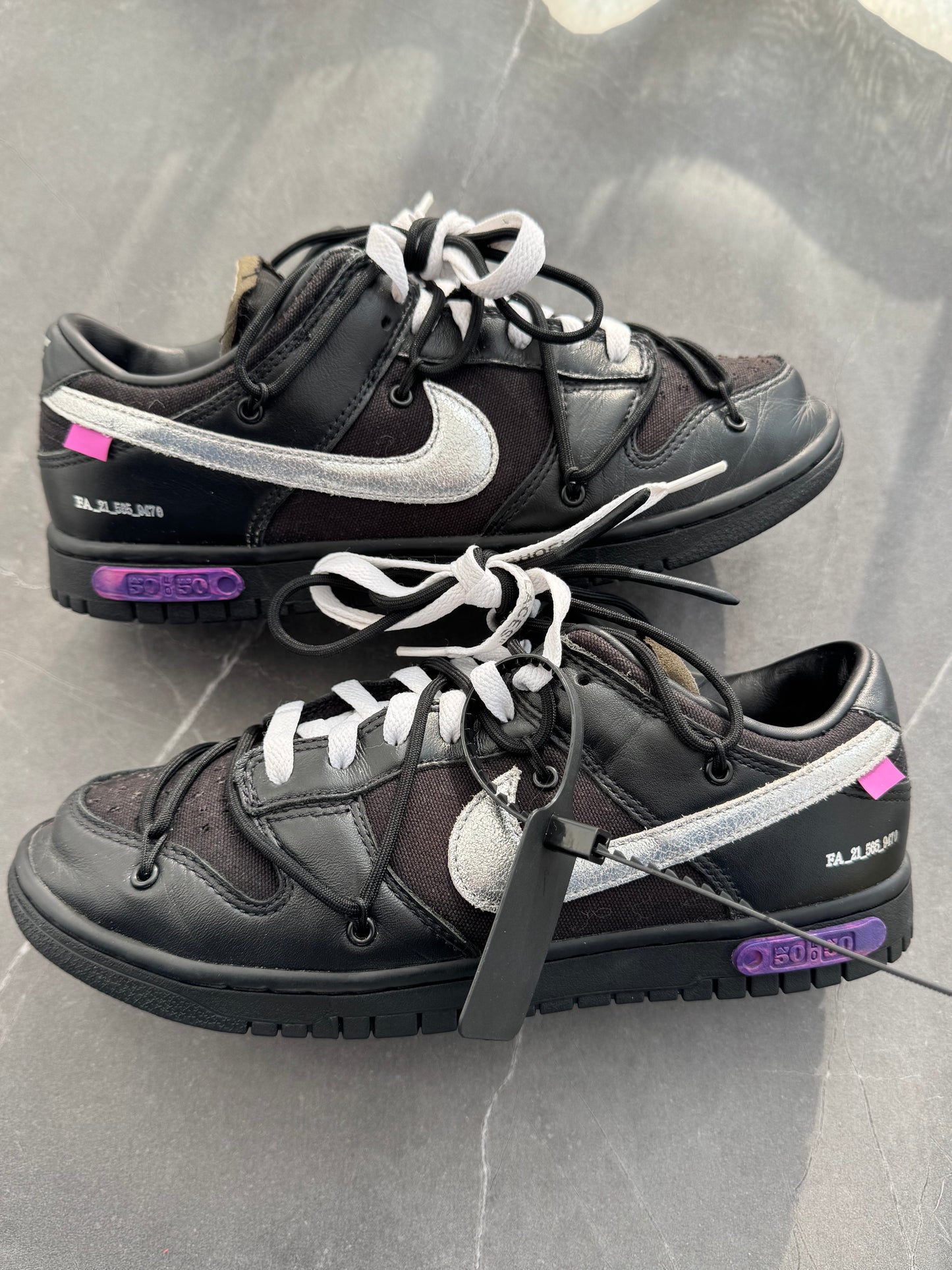 Dunk Low Off-White Lot50 US8.5