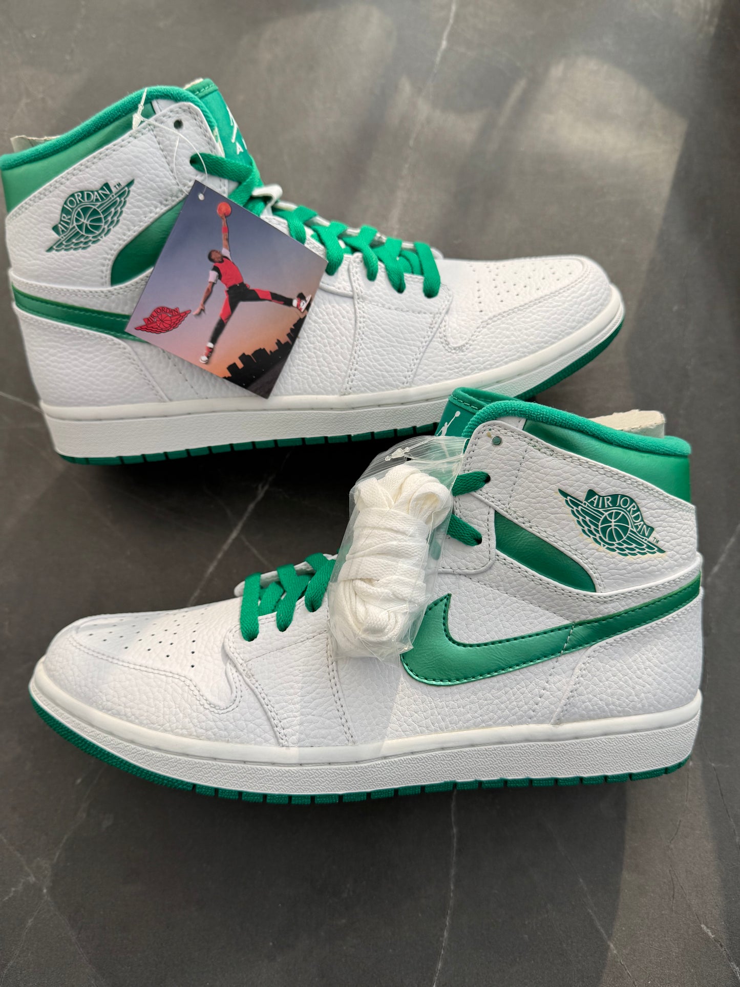 Air Jordan 1 High "Do The Right Thing" Pack 2009 Green