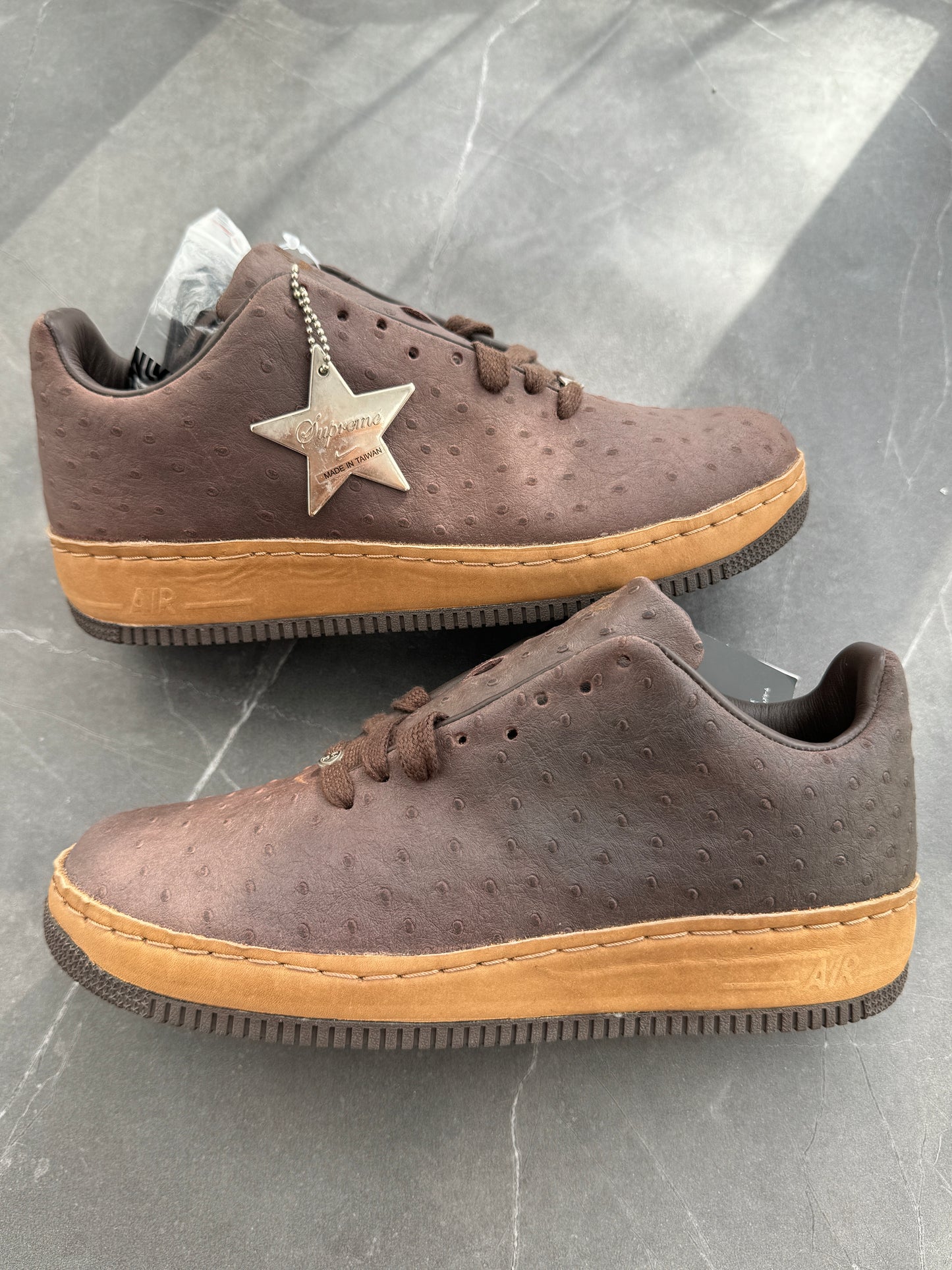Air Force 1 Low Supreme I/O Ostrich Baroque Brown 2005