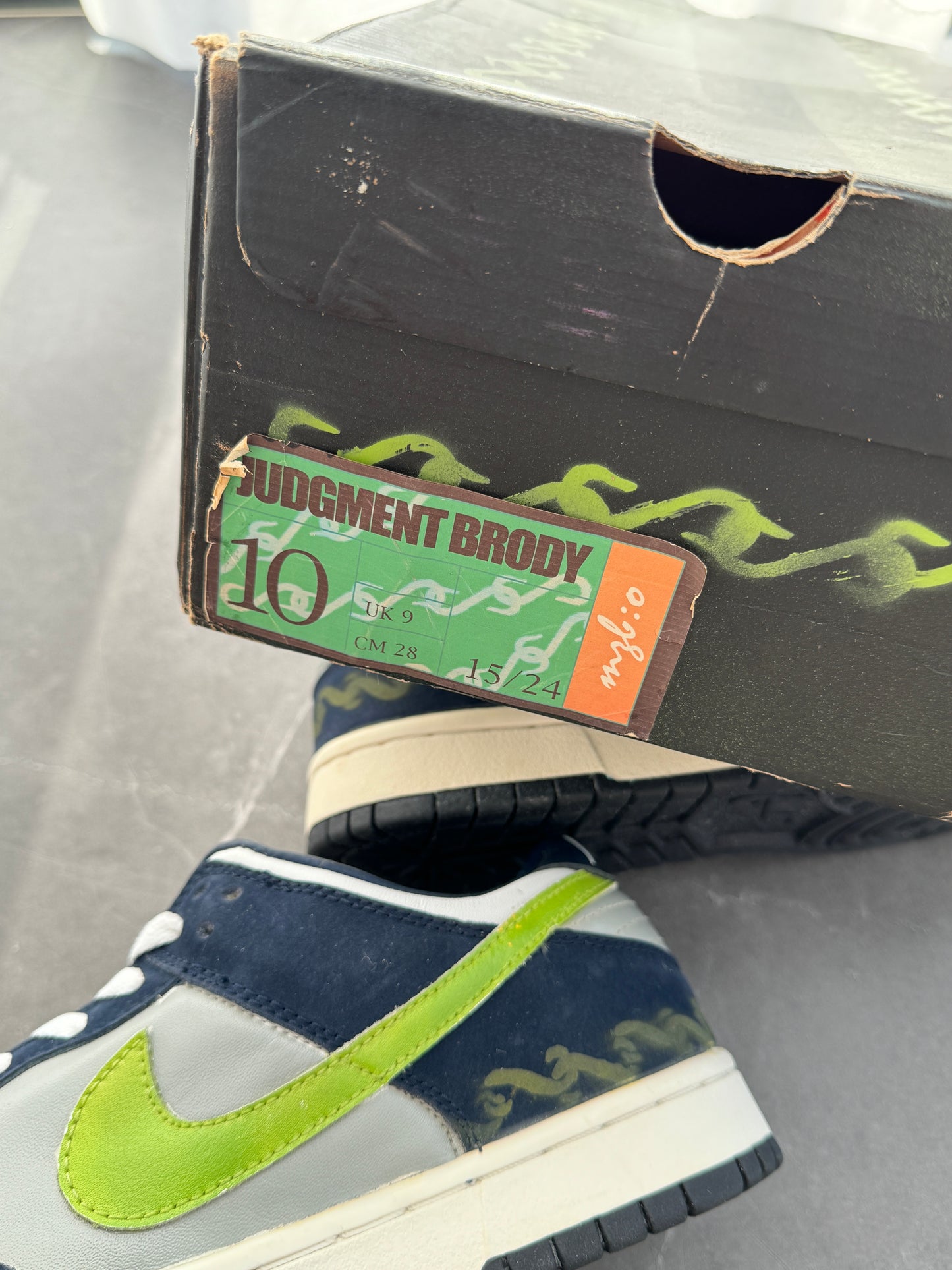 Dunk Low Pro B "Judgment Body" from 2002