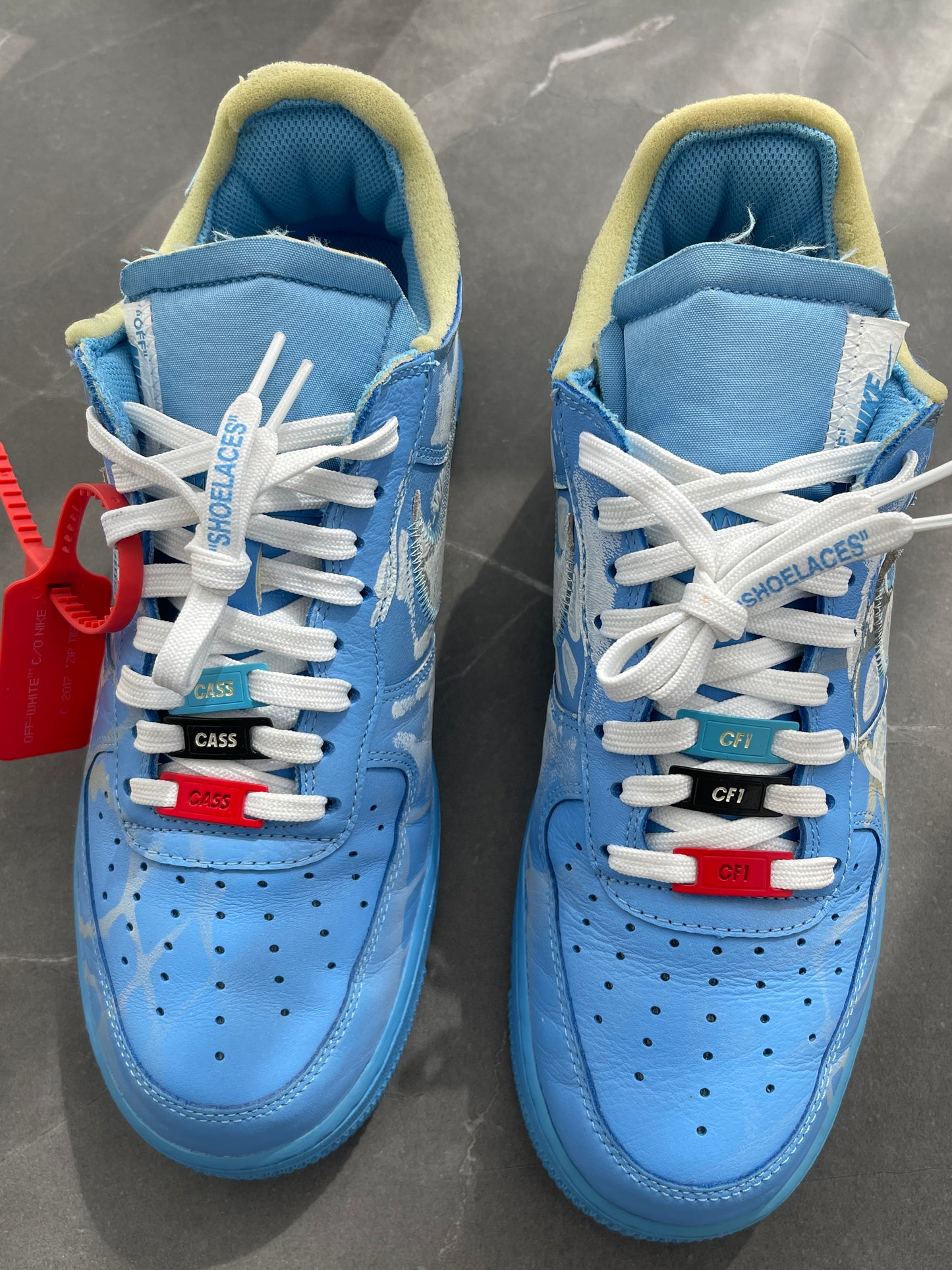Air Force 1 Virgil Abloh✖️MCA Chicago✖️Cassius Hirst 💀