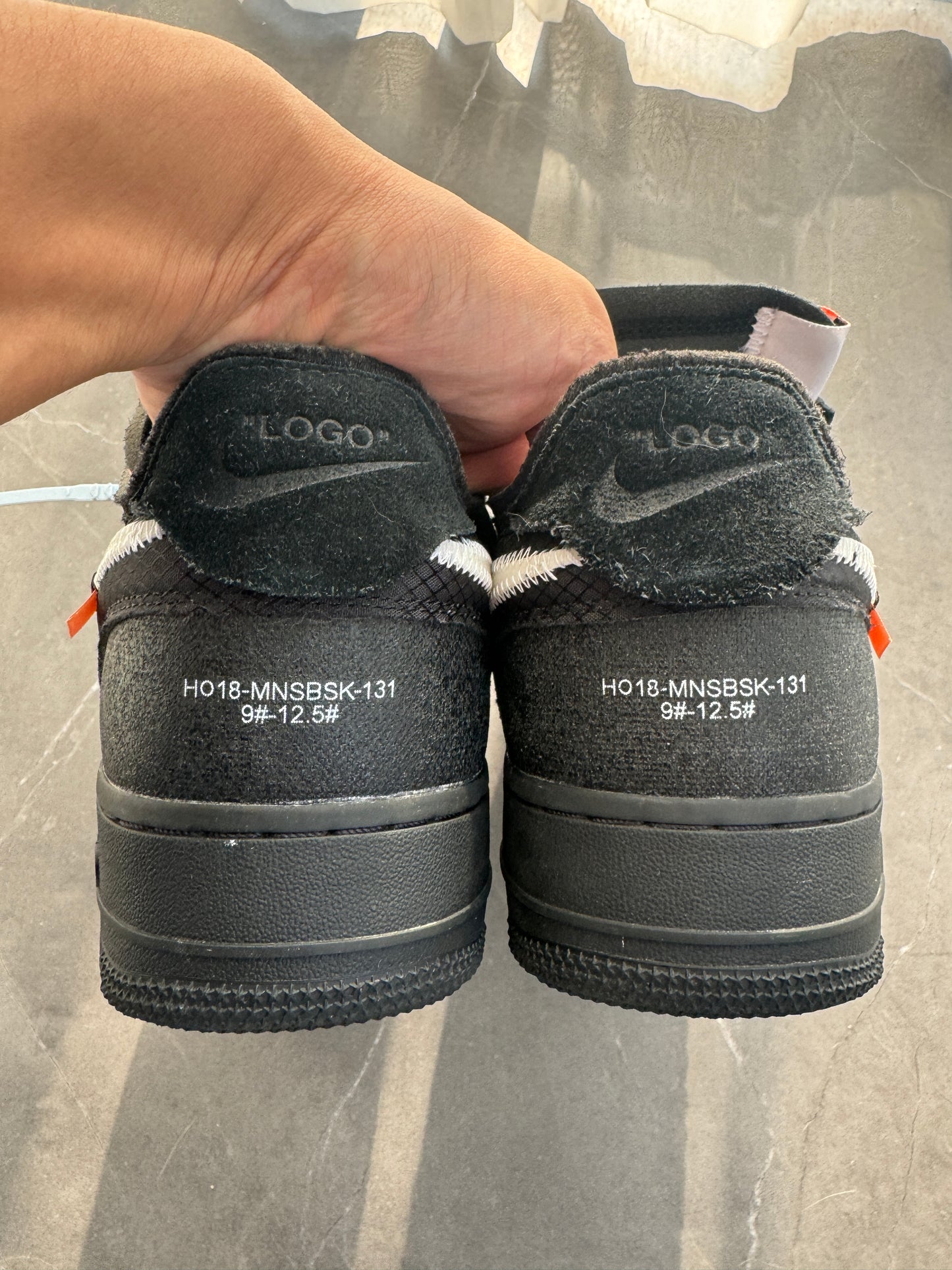 Air Force 1 Low Off-White Black White US11