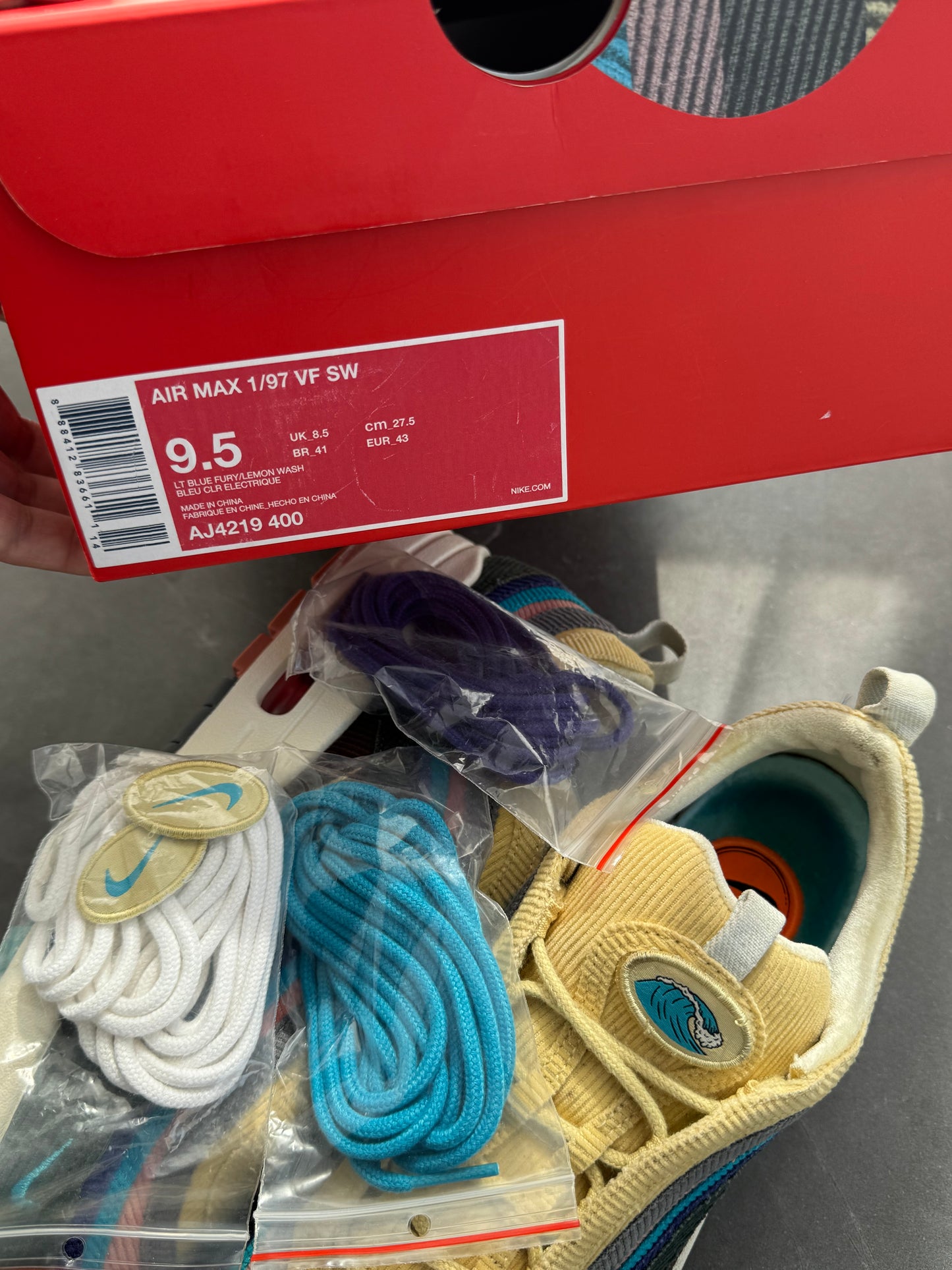 Air Max 1/97 Sean Wotherspoon US9.5