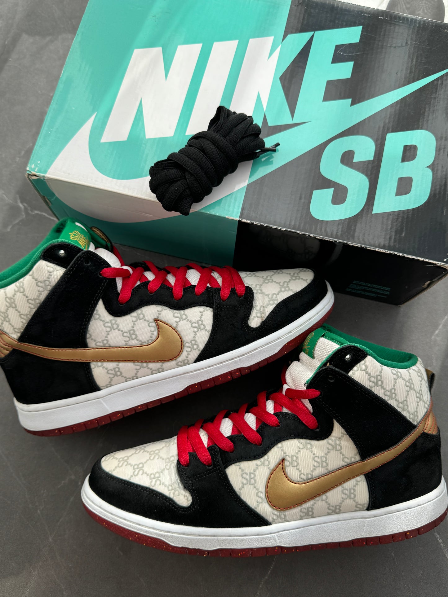 Dunk High Premium SB Black Sheep Paid In Full 2014 US10.5