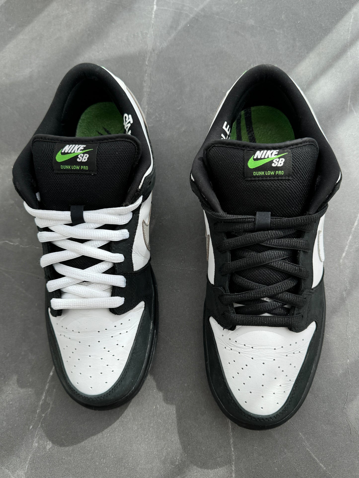 Dunk Low Pro SB Panda Pigeon US12