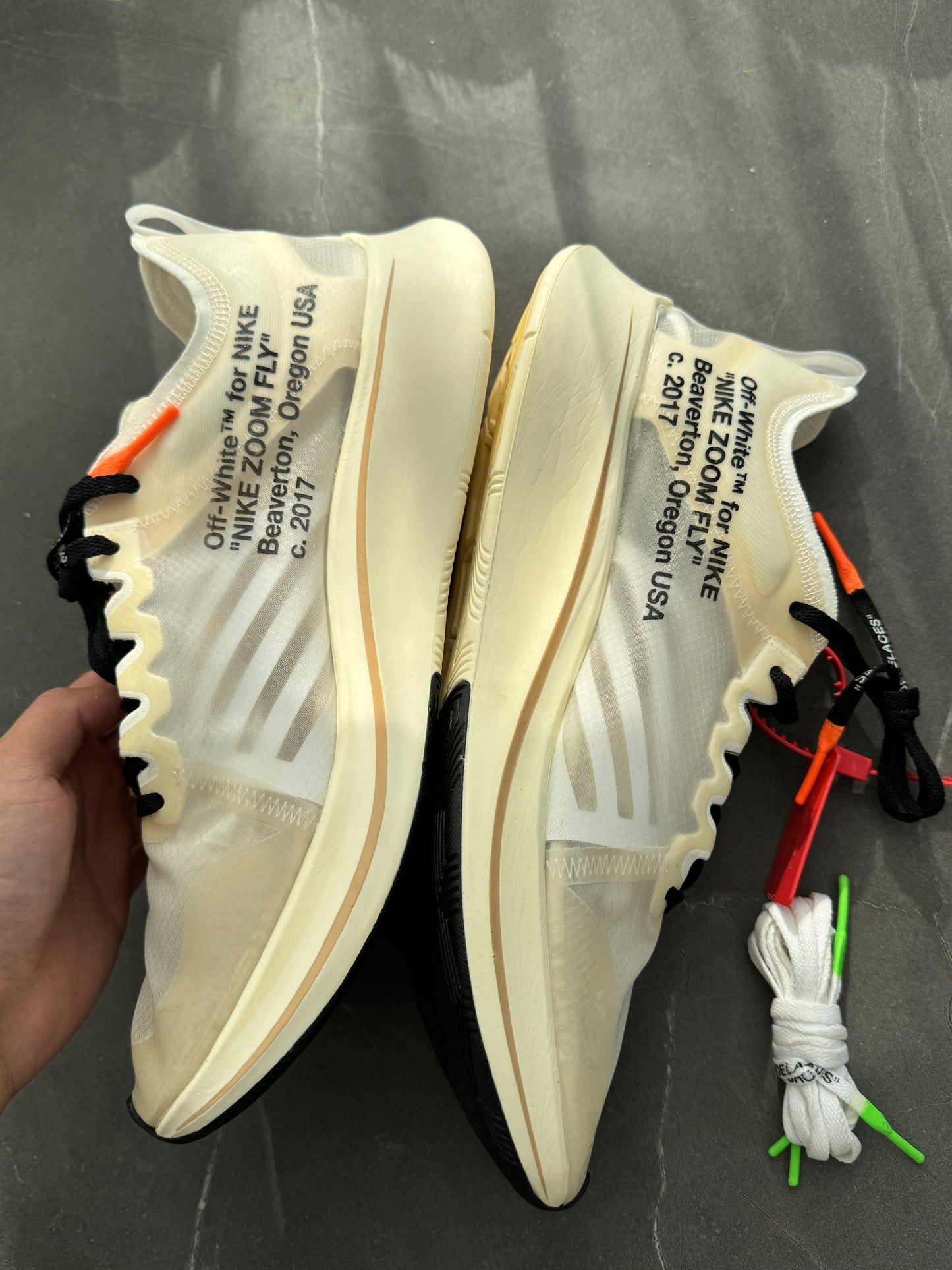 Nike Zoom Fly Off-White The Ten US13