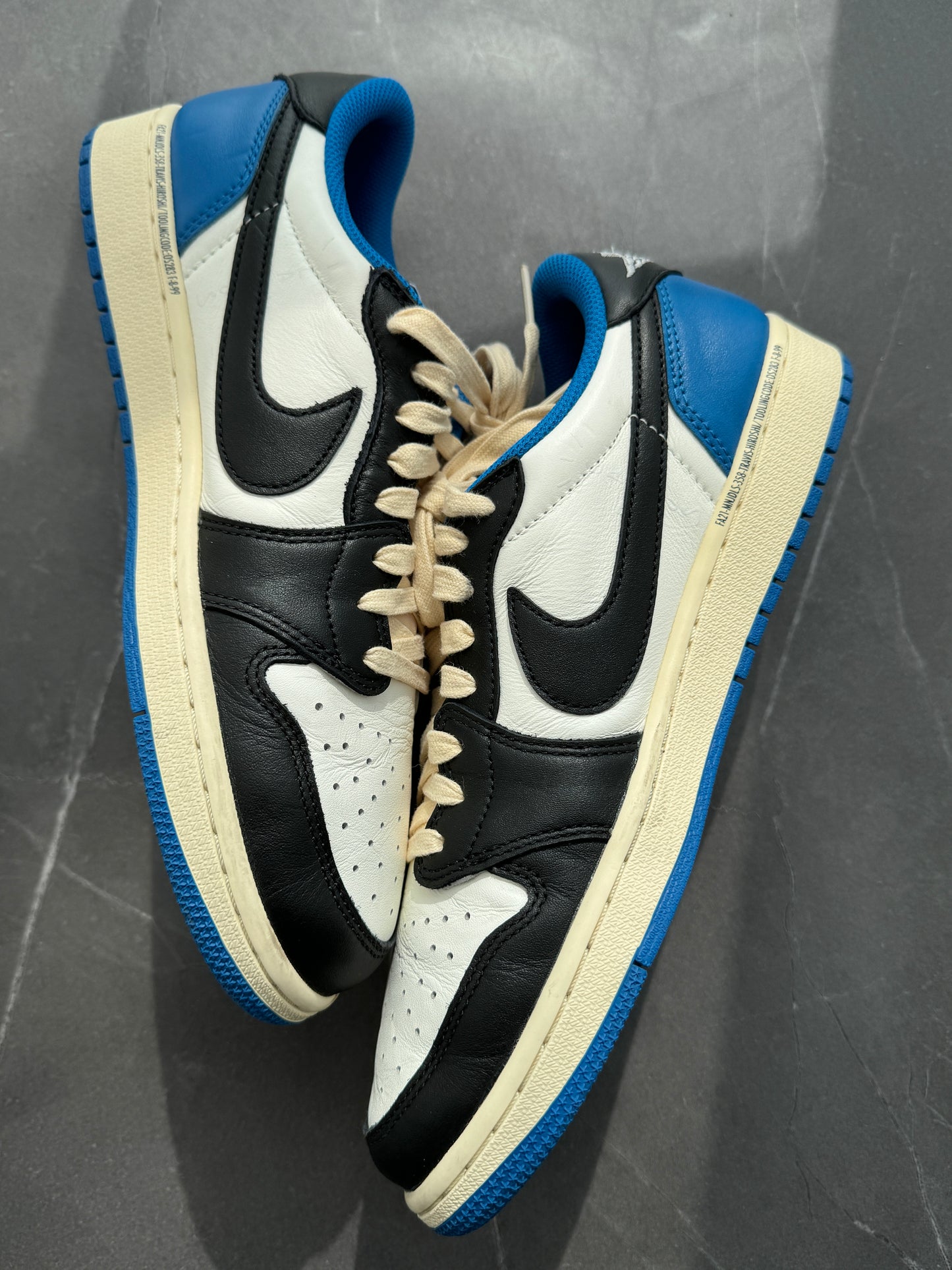 Air Jordan 1 Low Travis Scott Fragment Design US9