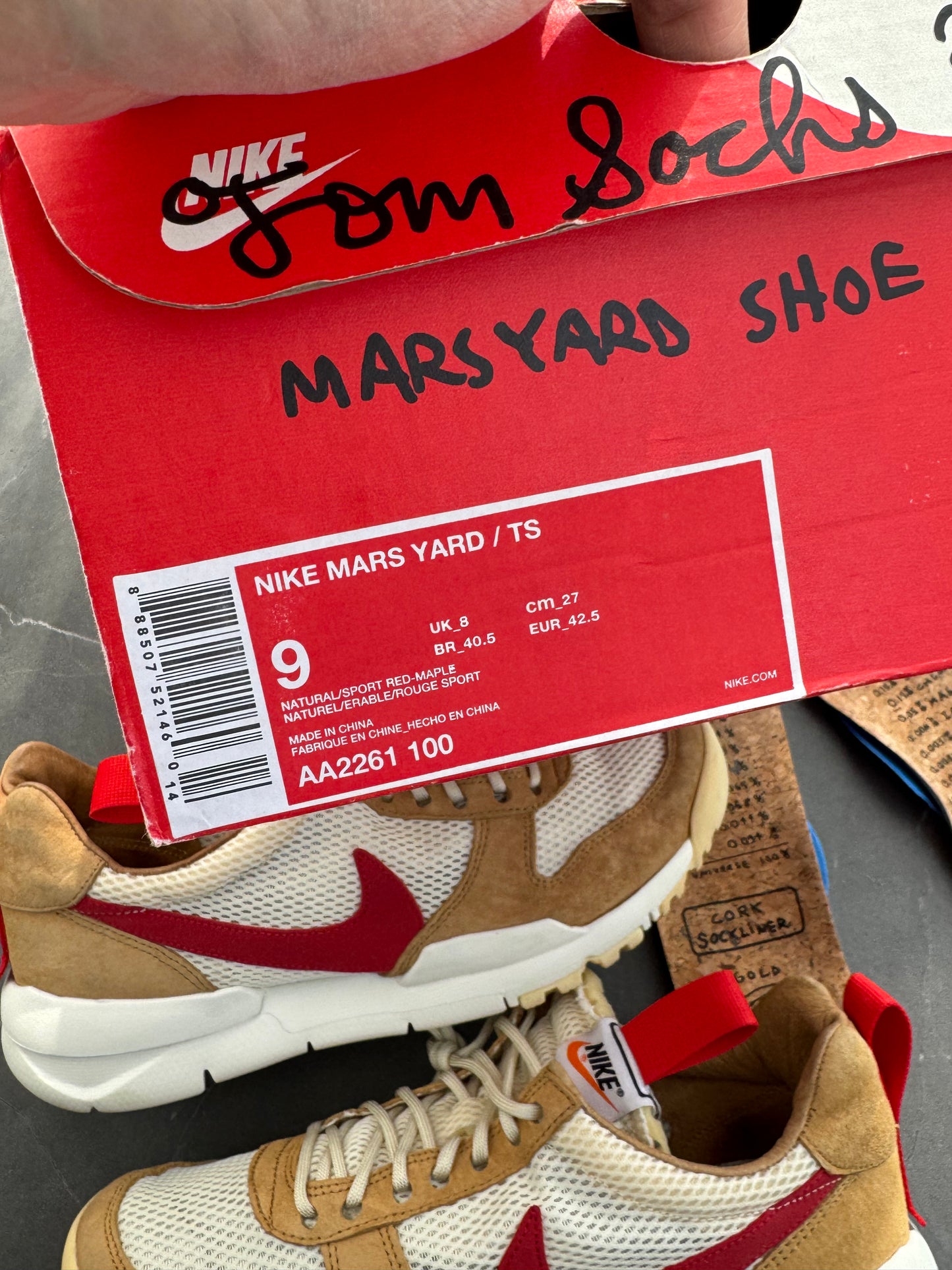 Nike Craft Mars Yard Shoe 2.0 Tom Sachs Space Camp US9