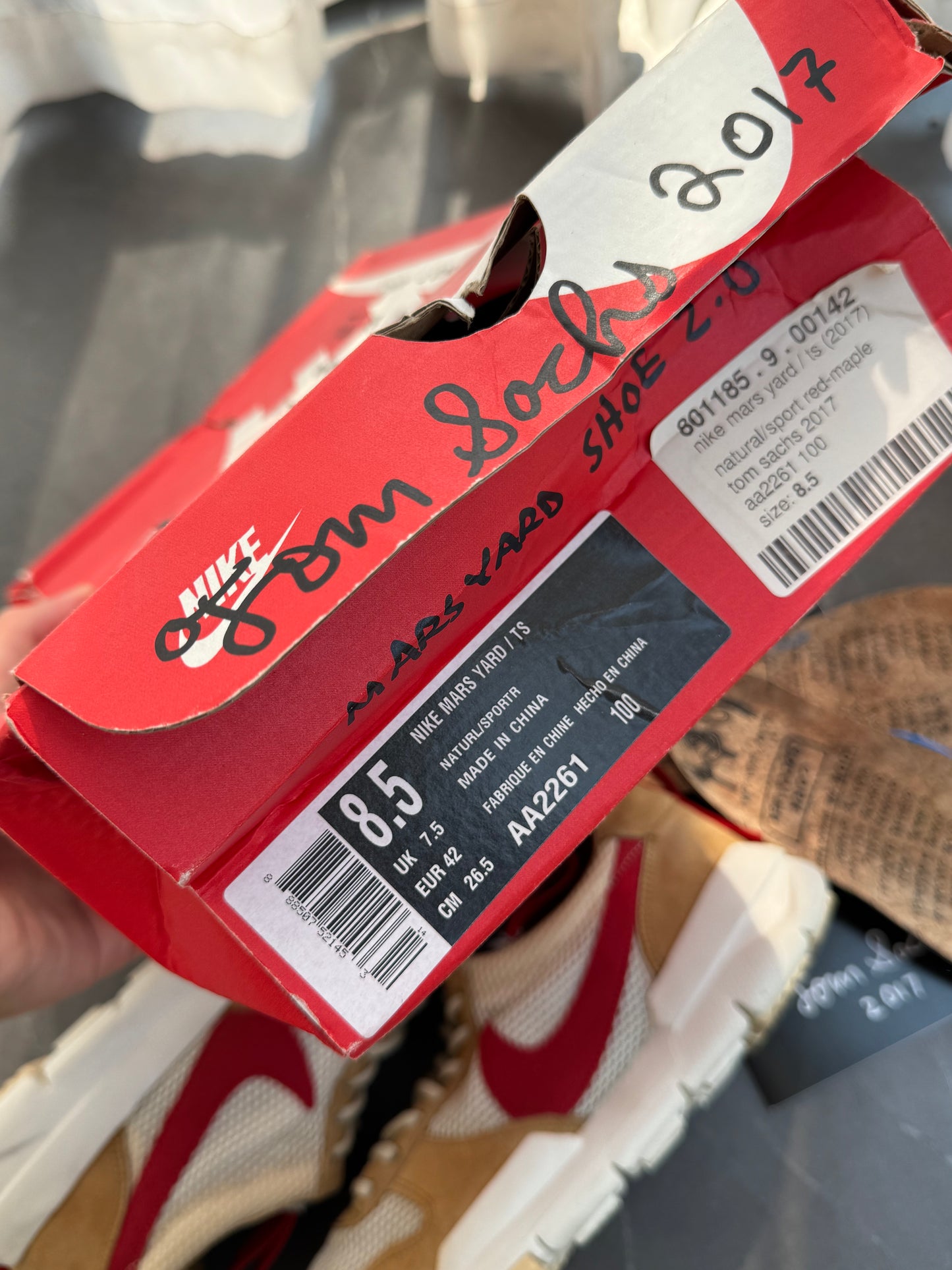 Nike Craft Mars Yard Shoe 2.0 x Tom Sachs US8.5