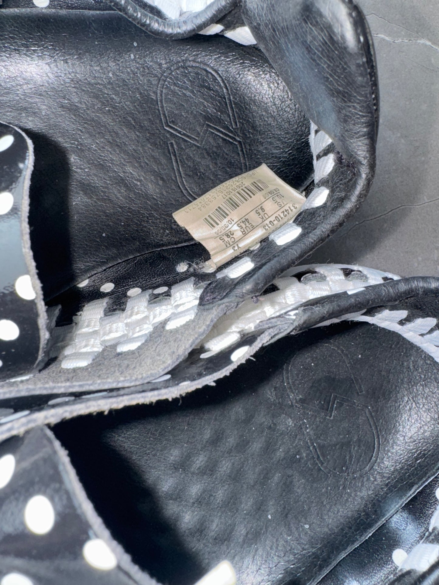 Air Footscape Woven Fragment Dot Black 2006