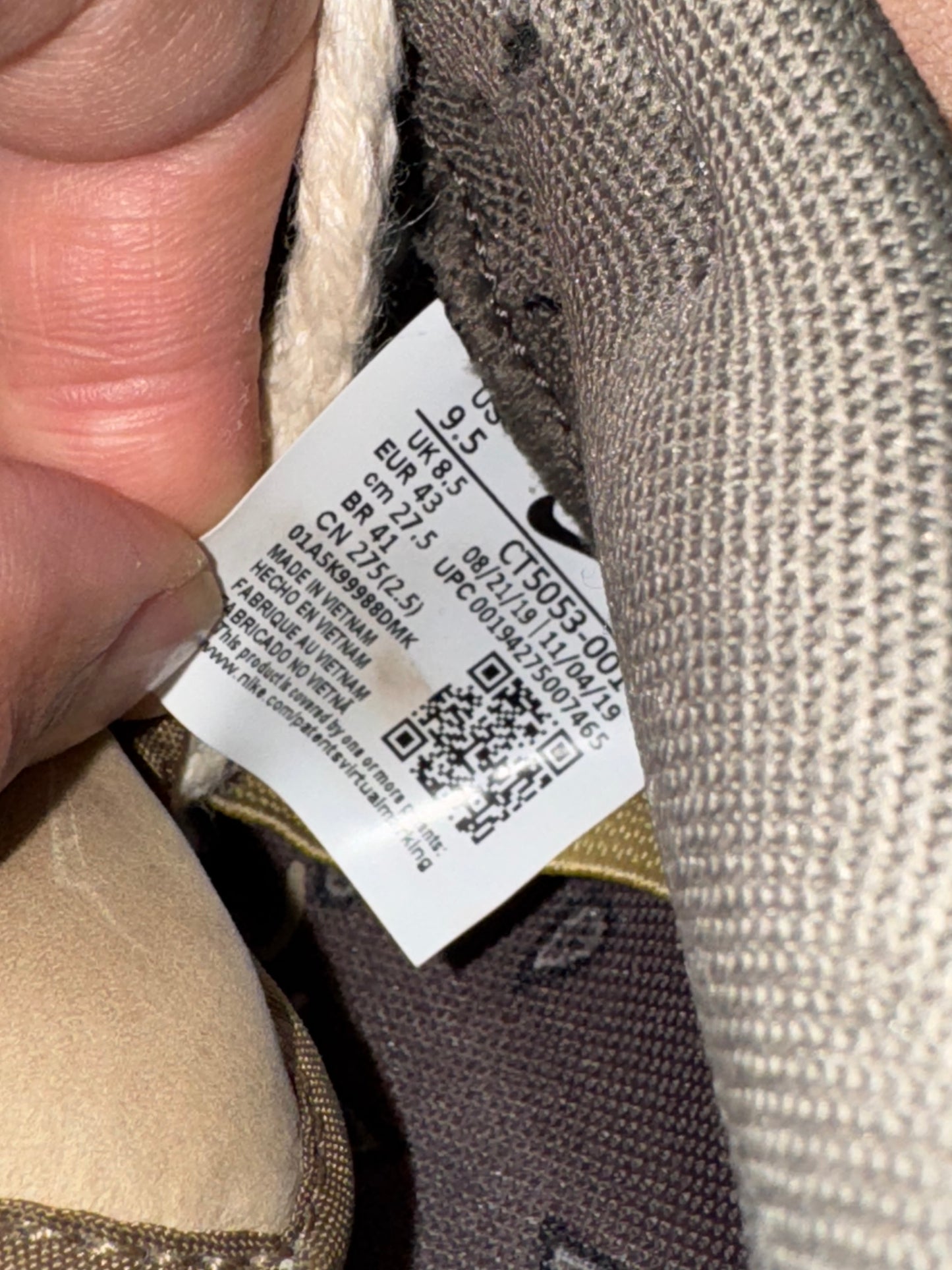 Dunk Low Pro SB Travis Scott US9.5