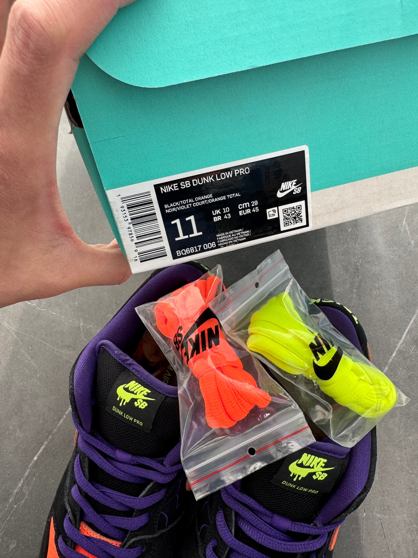 Dunk Low Pro SB Night Of Mischief Halloween US11