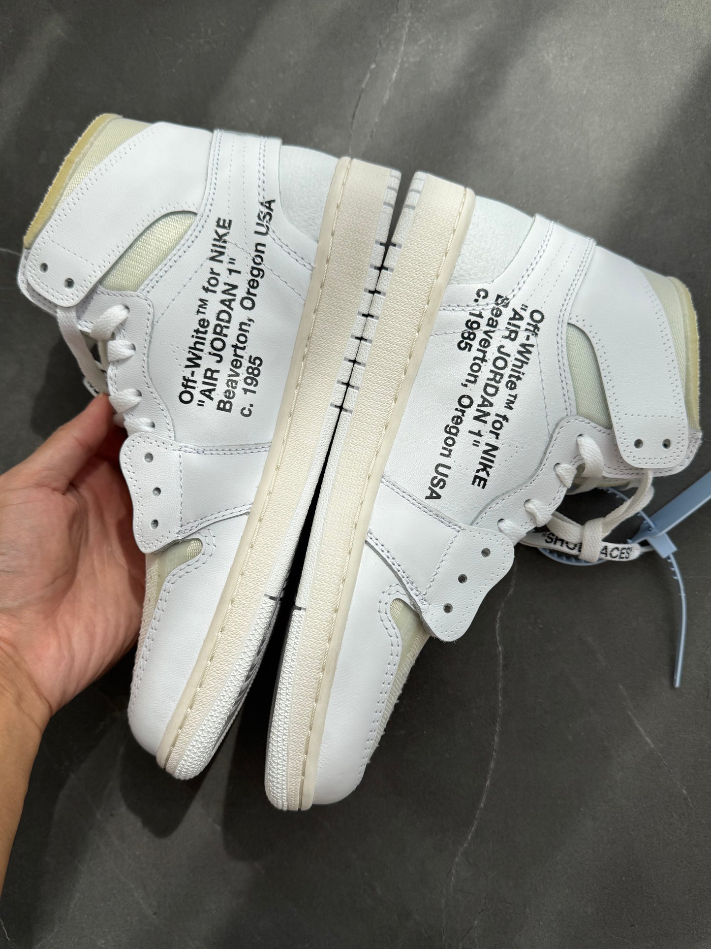 Air Jordan 1 High Off-White NRG Euro US9.5
