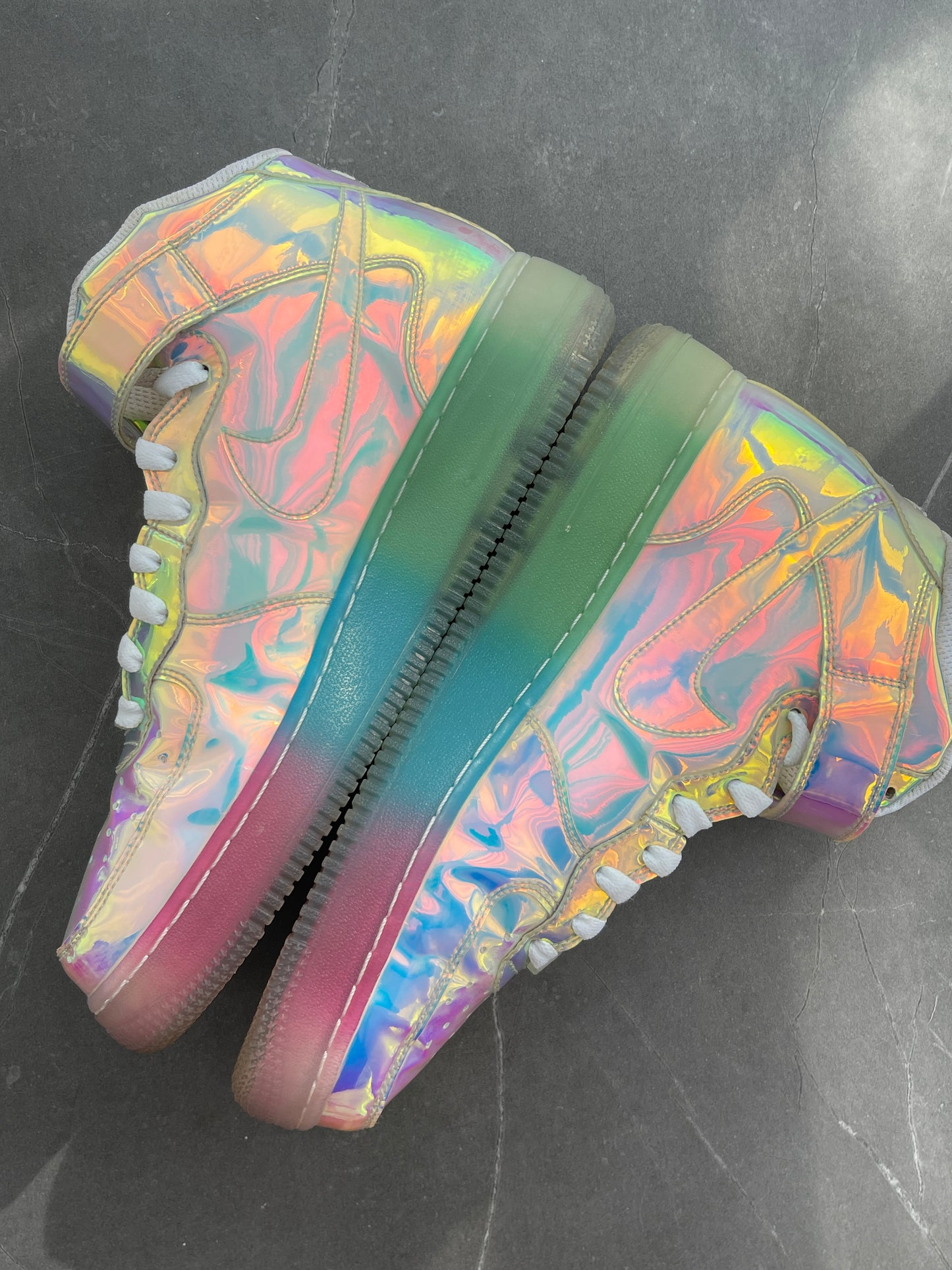 Air Force 1 Mid Iridescent Super Bowl 2015 US7.5