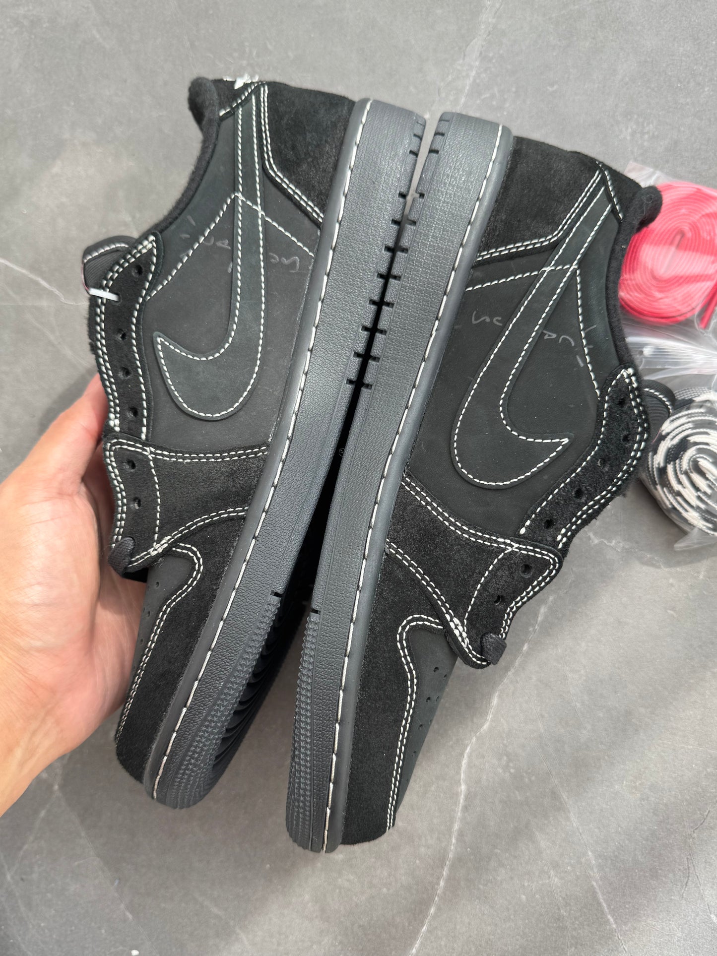 Air Jordan 1 Low Travis Scott Black Phantom