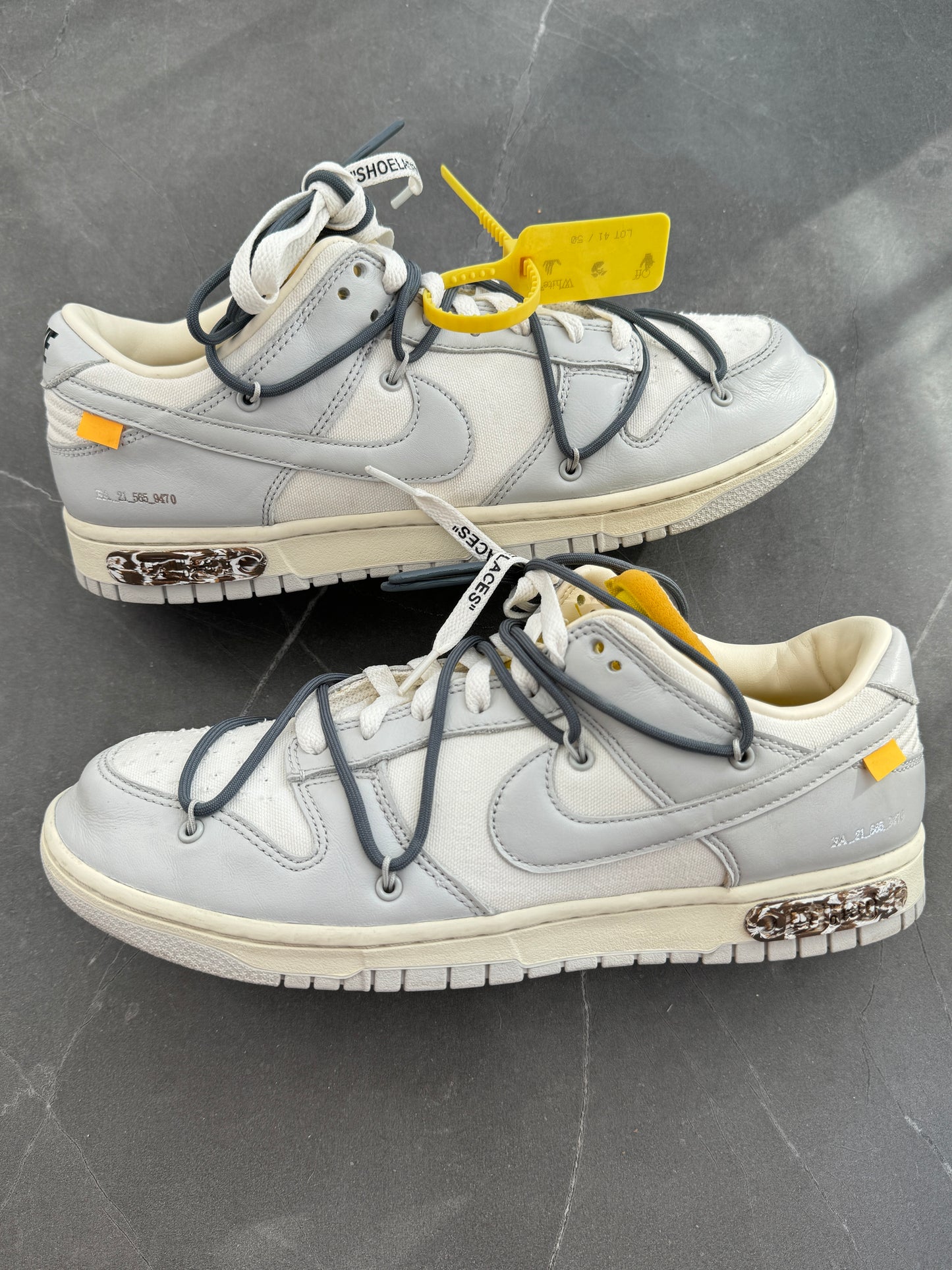 Dunk Low Off-White Lot41 US11