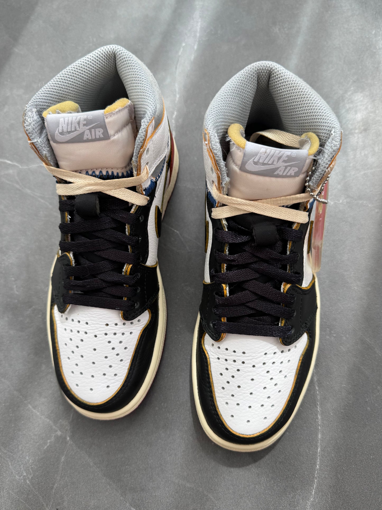 Air Jordan 1 High Union Black Toe US5