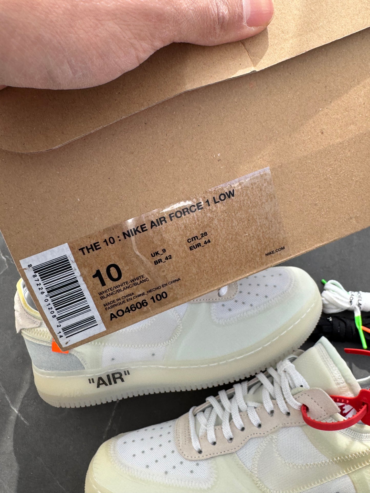 Air Force 1 Low Off-White The Ten US10