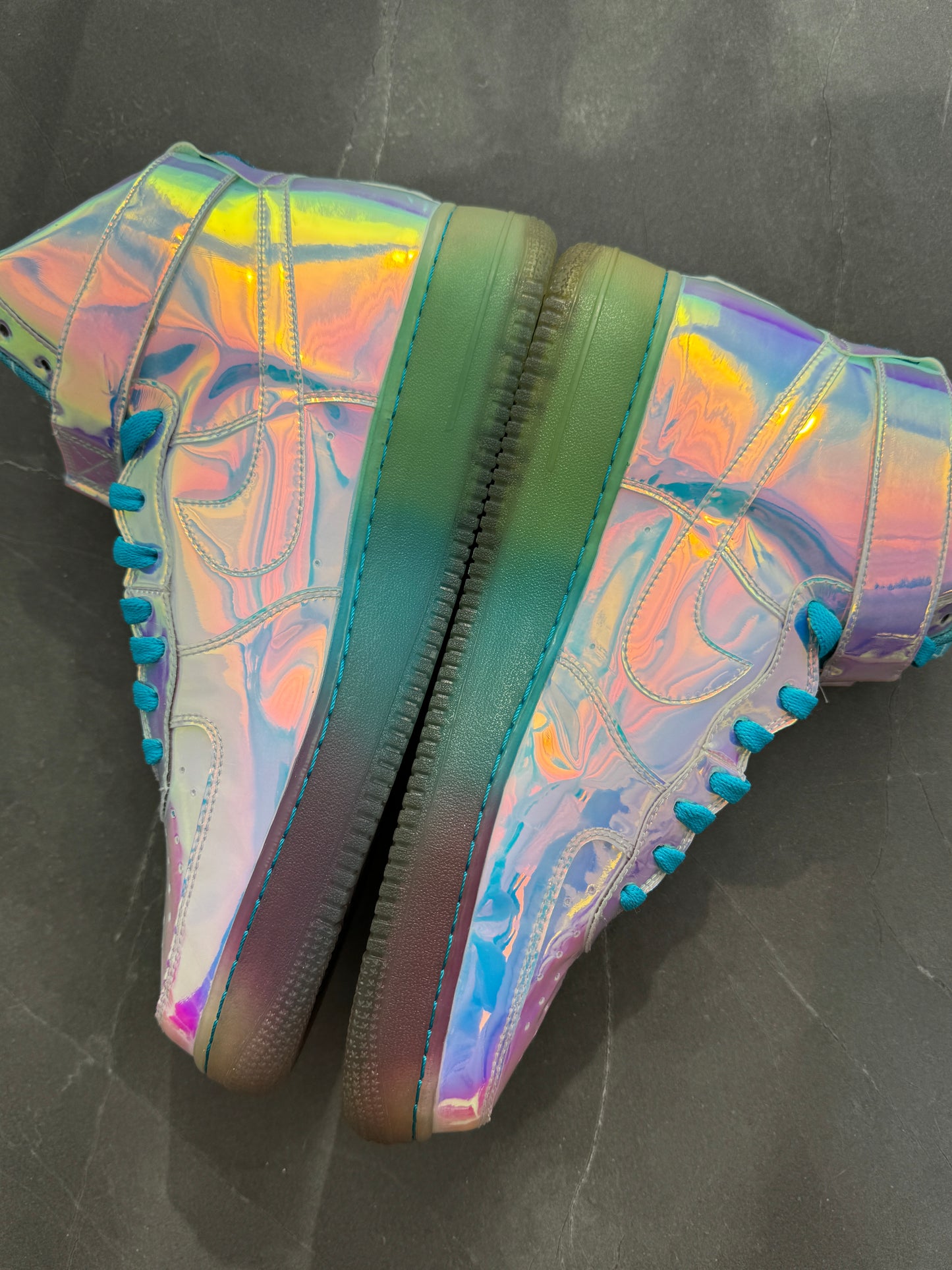 Air Force 1 High Premium Super Bowl Iridescent ID NYC Limited 2015