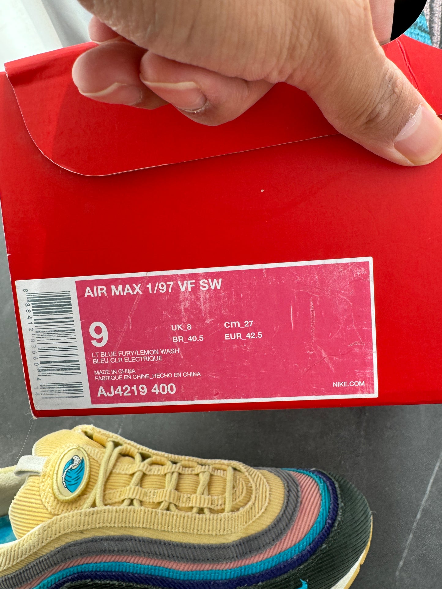 Air Max 1/97 Sean Wotherspoon US9