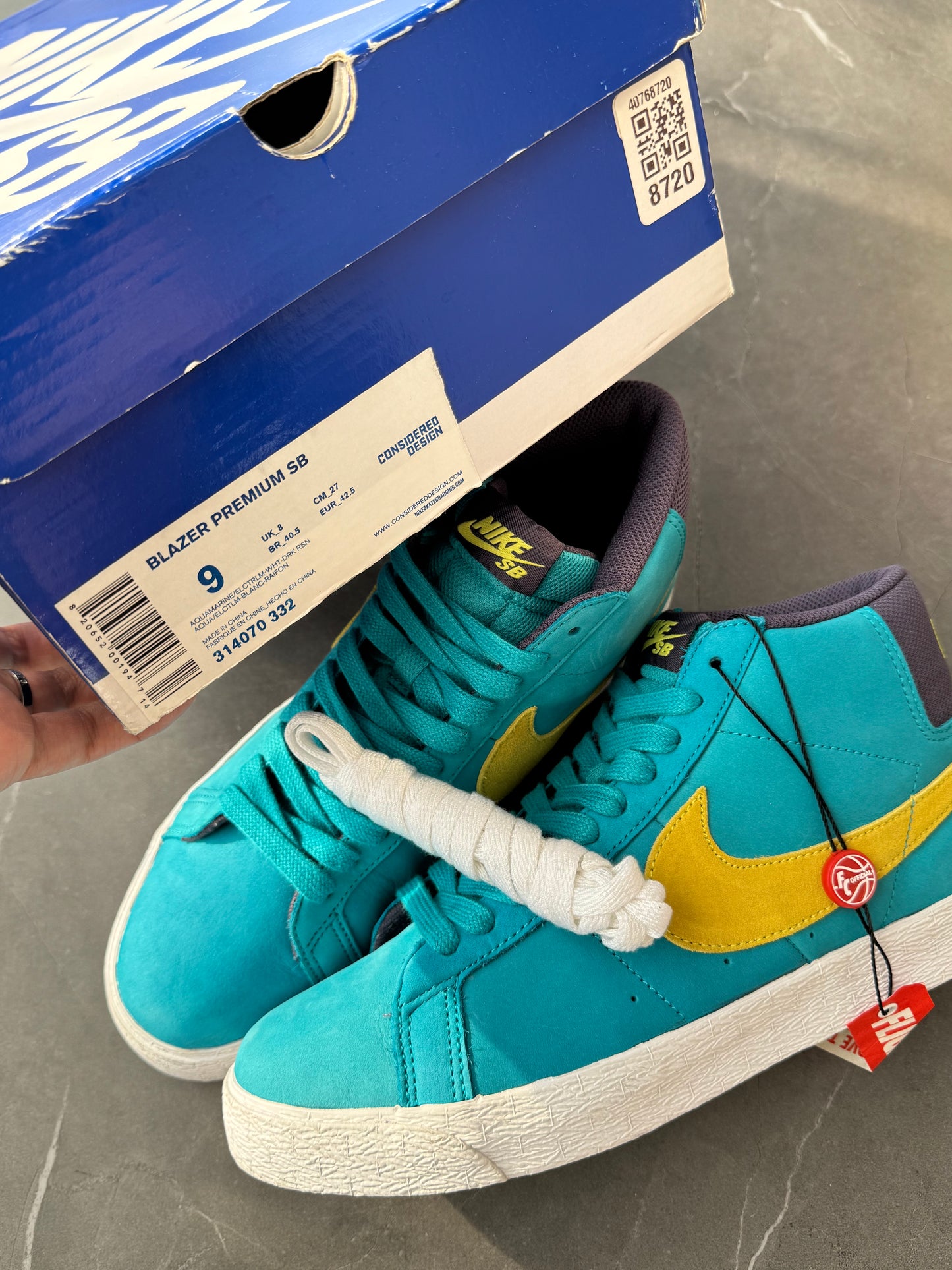 Nike SB Blazer Premium Aquamarine 2009