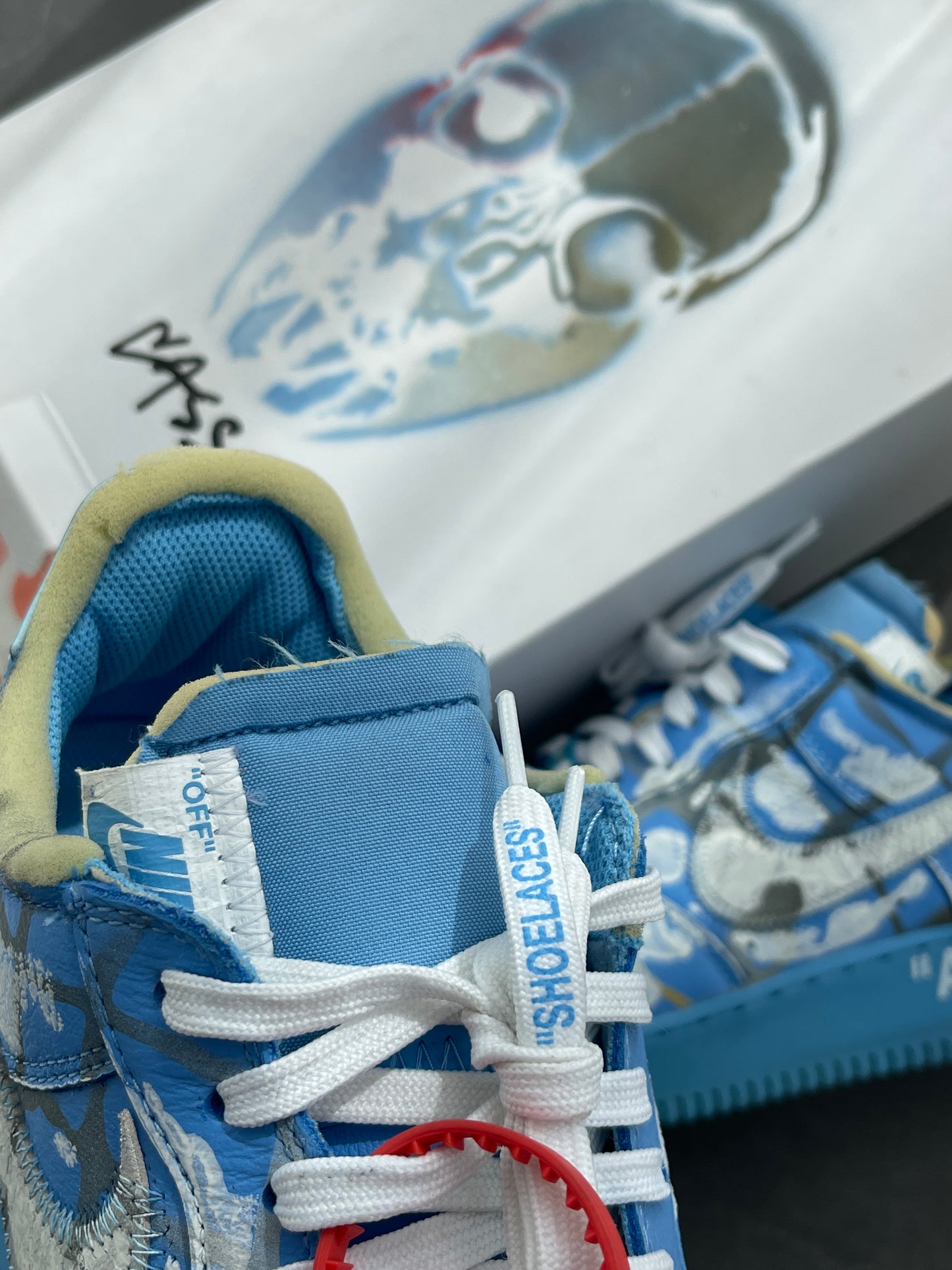 Air Force 1 Virgil Abloh✖️MCA Chicago✖️Cassius Hirst 💀