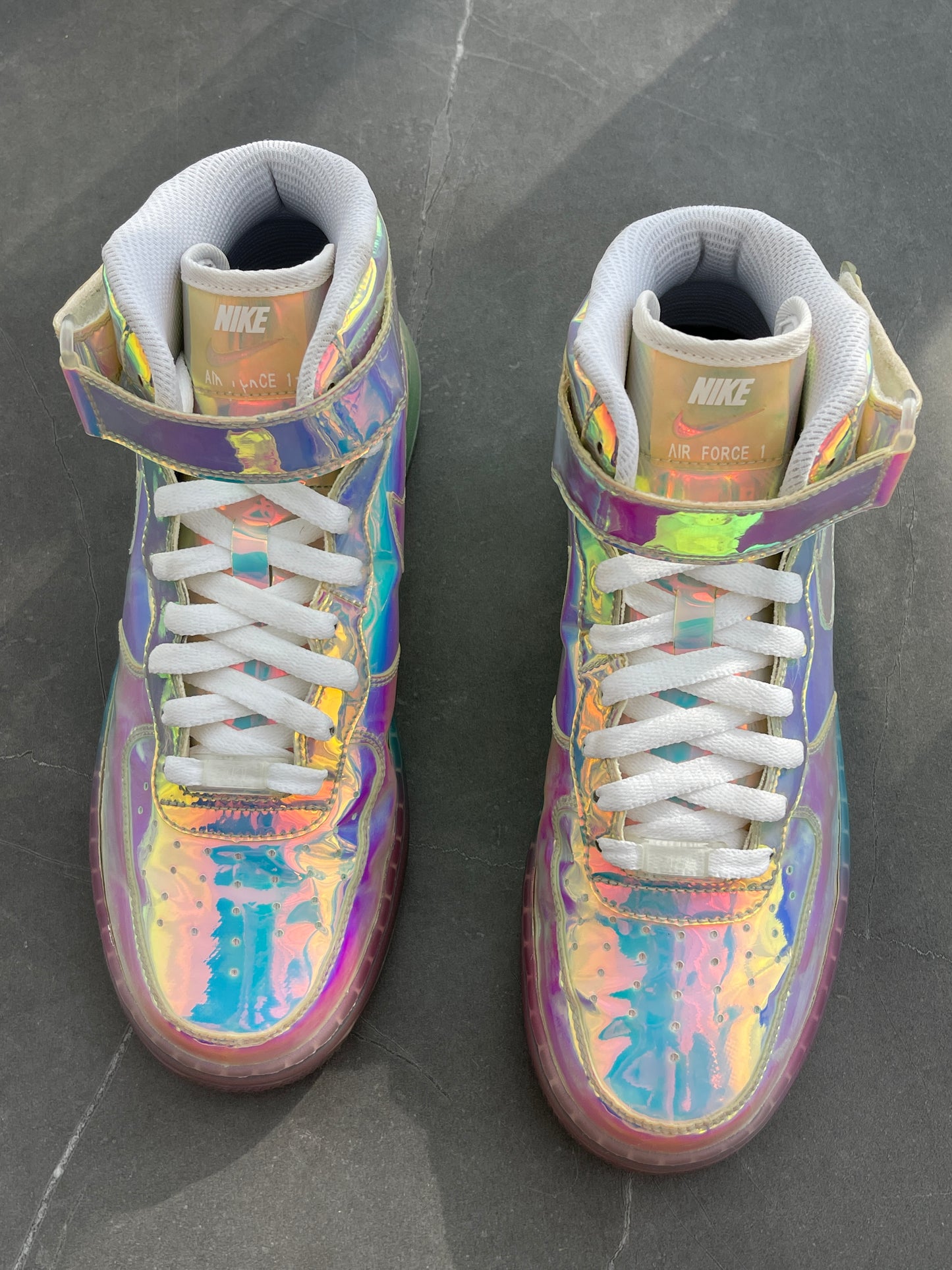 Air Force 1 Mid Iridescent Super Bowl 2015 US7.5