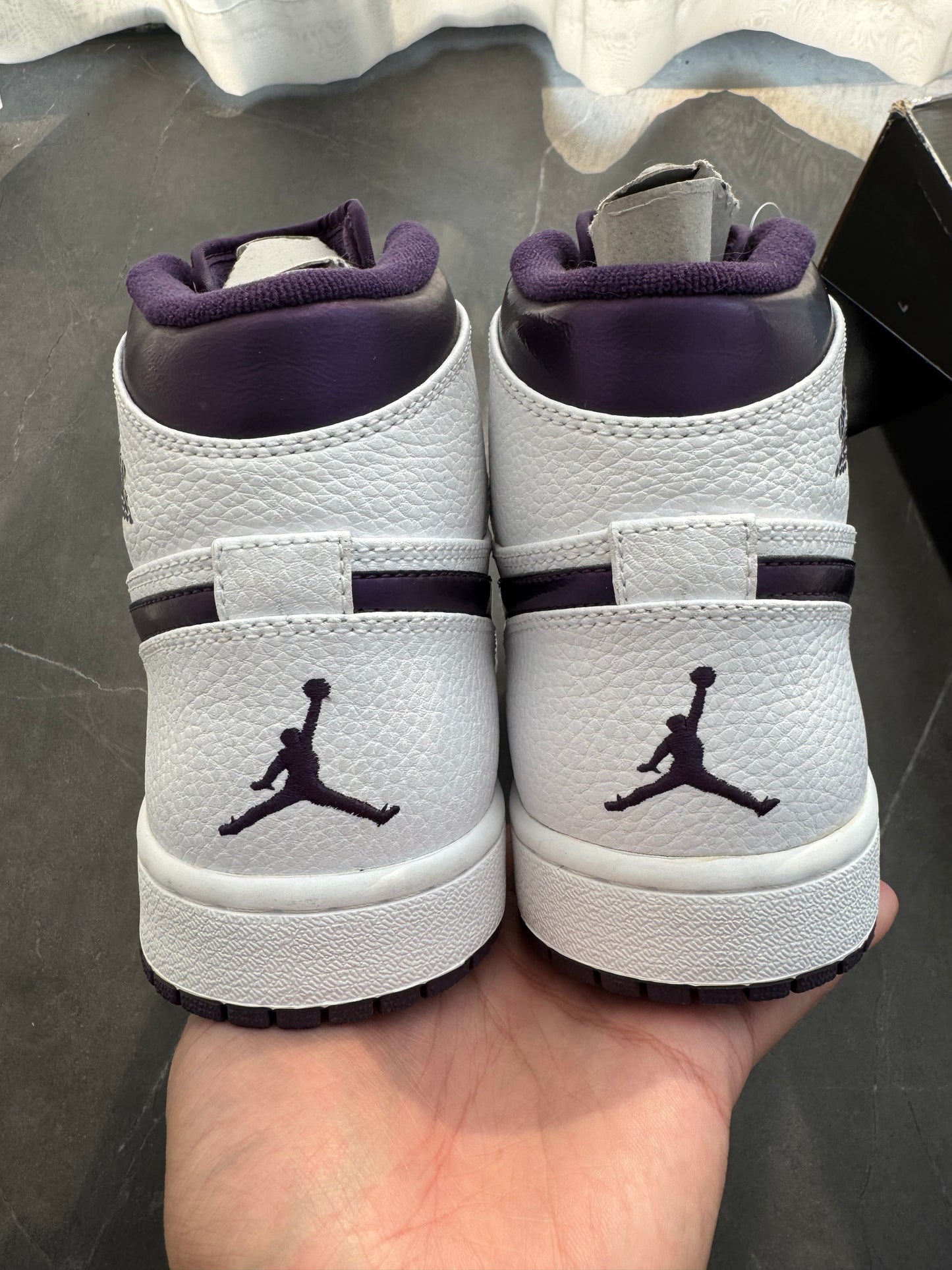 Air Jordan 1 High "Do The Right Thing" Pack 2009 Purple