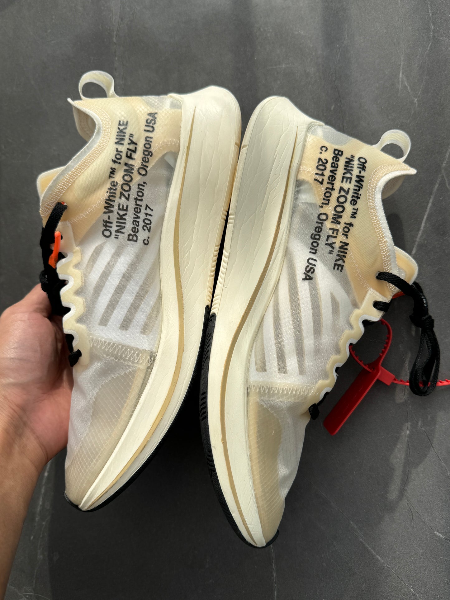 Nike Zoom Fly Off-White The Ten US10