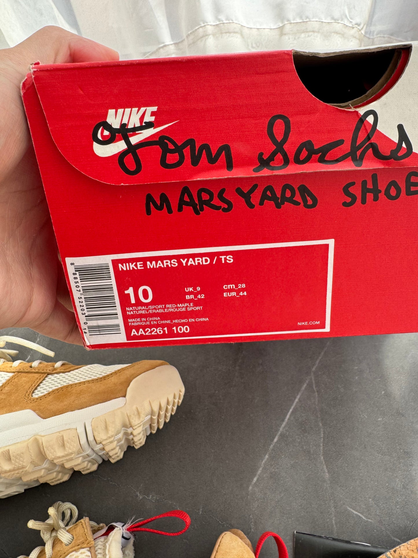 Nike Craft Mars Yard Shoe 2.0 x Tom Sachs US10
