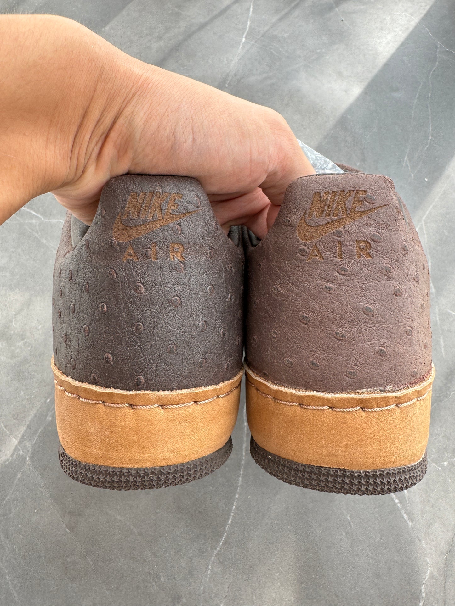 Air Force 1 Low Supreme I/O Ostrich Baroque Brown 2005