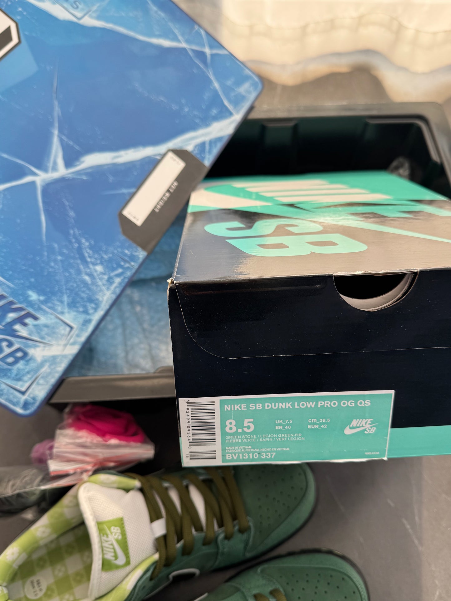 Dunk Low Pro SB Green Lobster Special Box US8.5