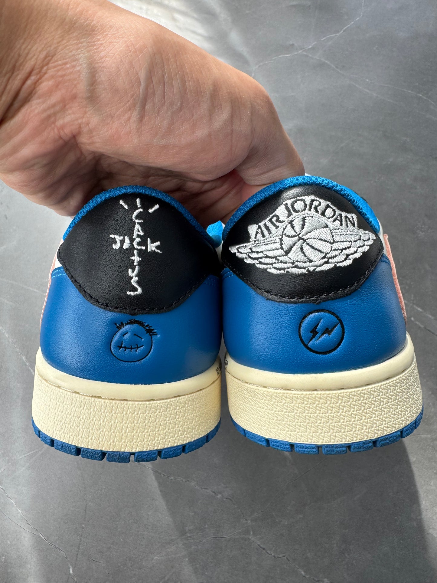 Air Jordan 1 Low Travis Scott Fragment Design US9