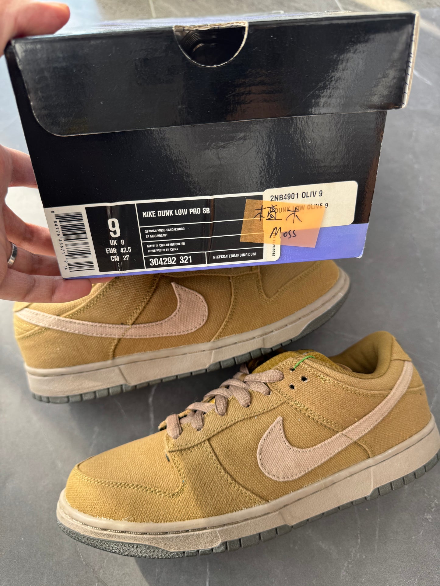 Dunk Low Pro SB Spanish Moss 2006