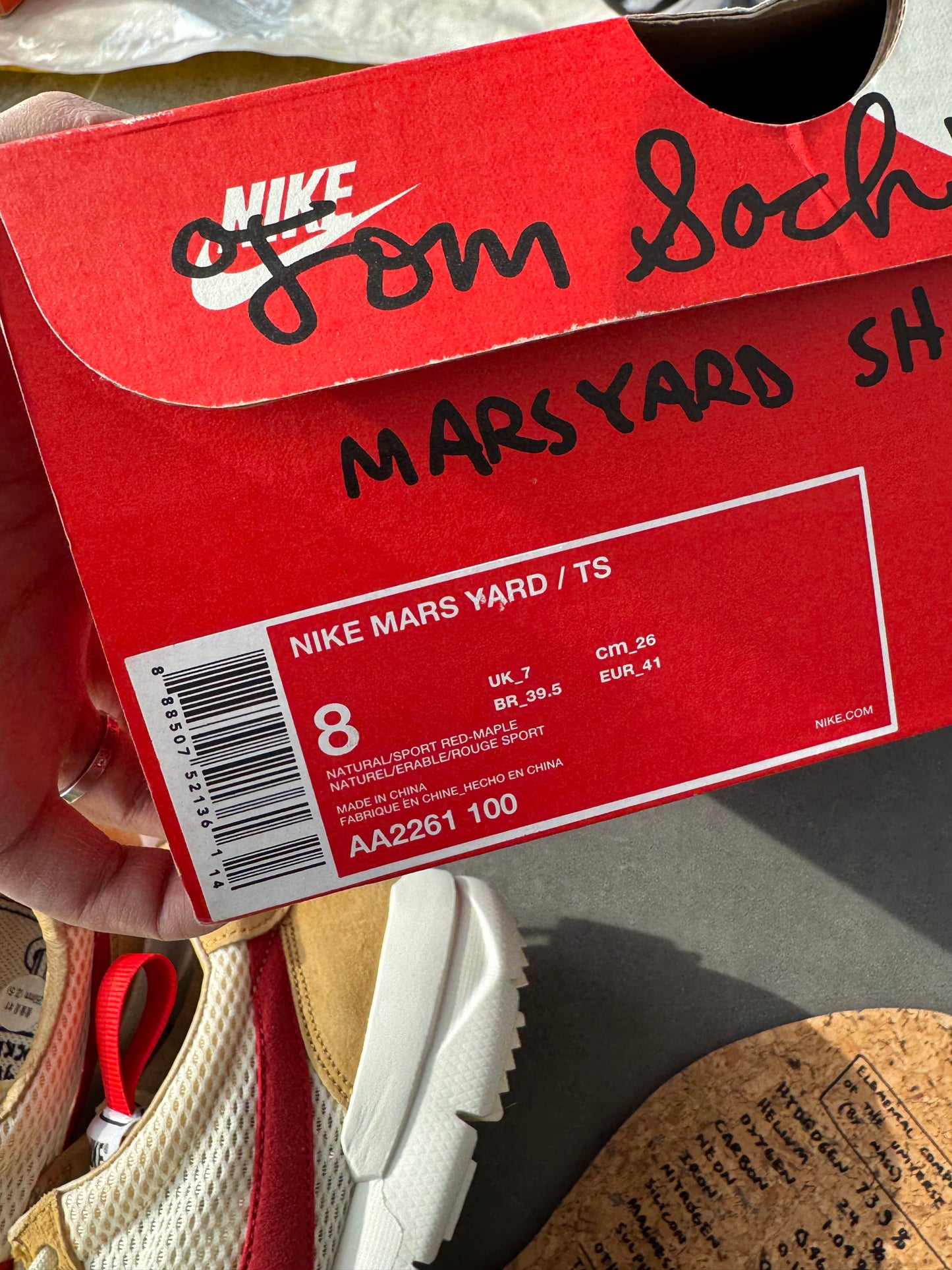 Nike Craft Mars Yard Shoe 2.0 x Tom Sachs US8